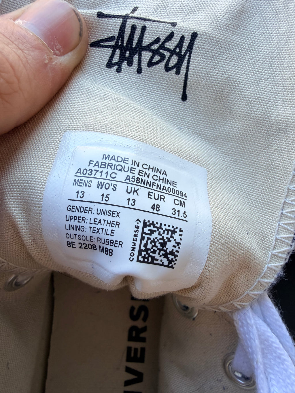 Stussy Converse Chuck 70 High