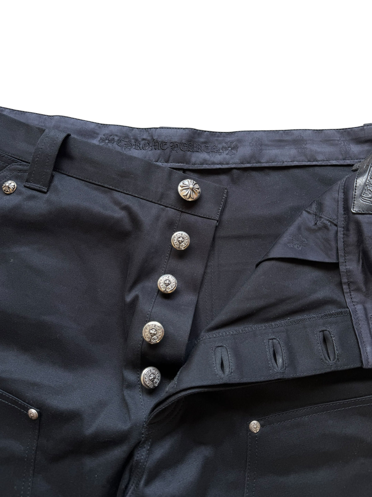 Chrome Heart Double Knee Shorts
