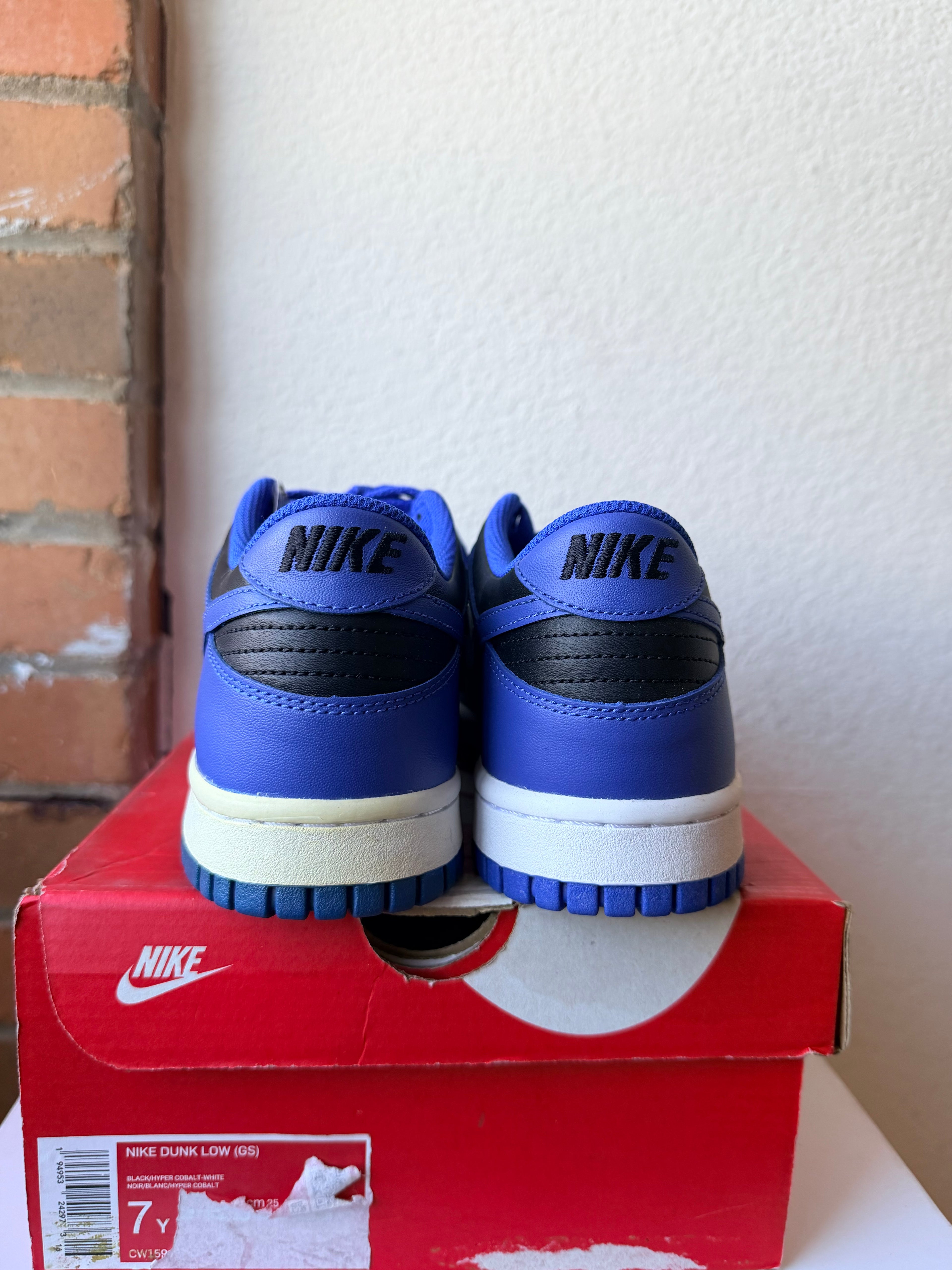 Nike Dunk Low Black/Cobalt White