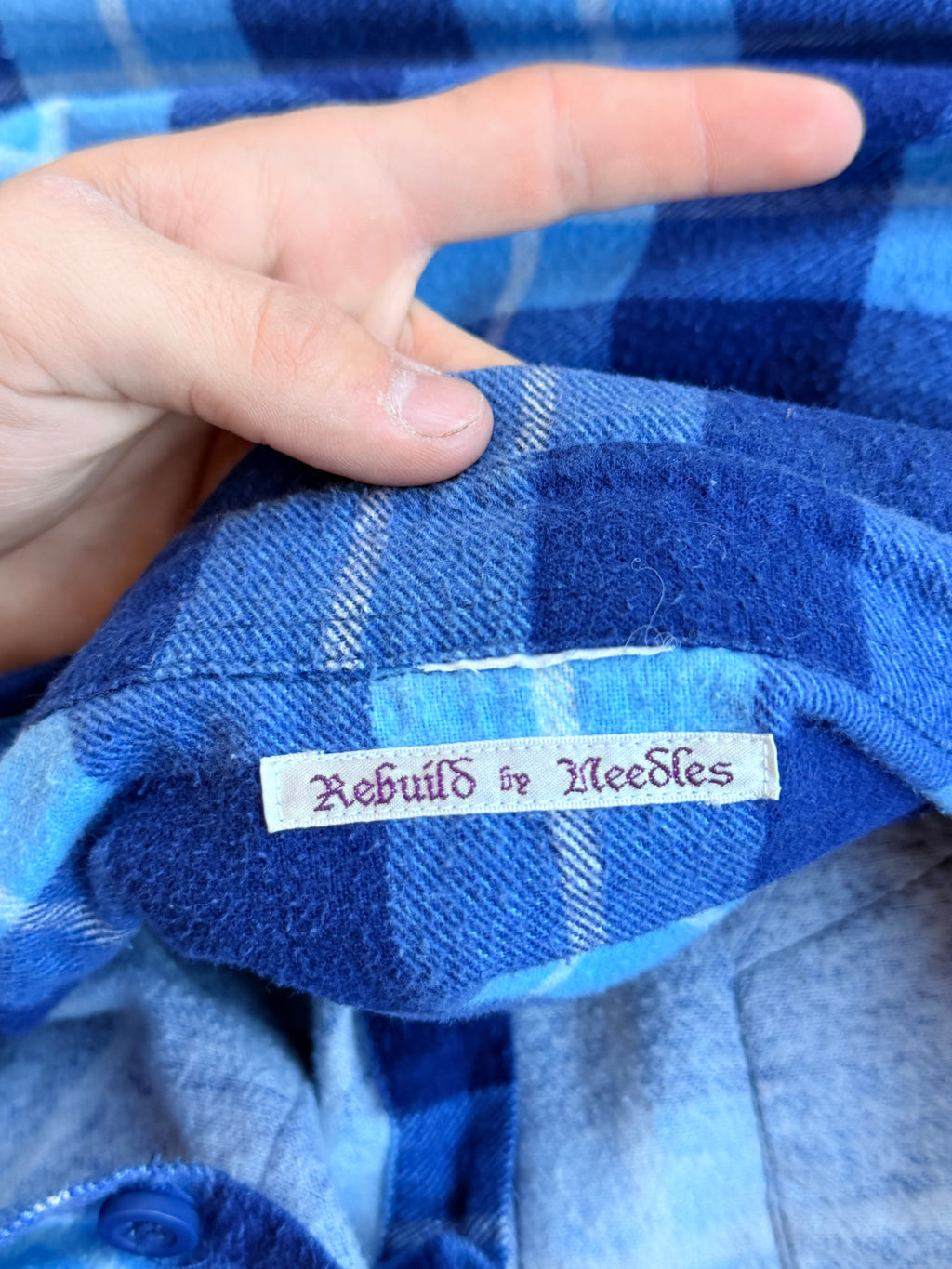 Needles button up shirt