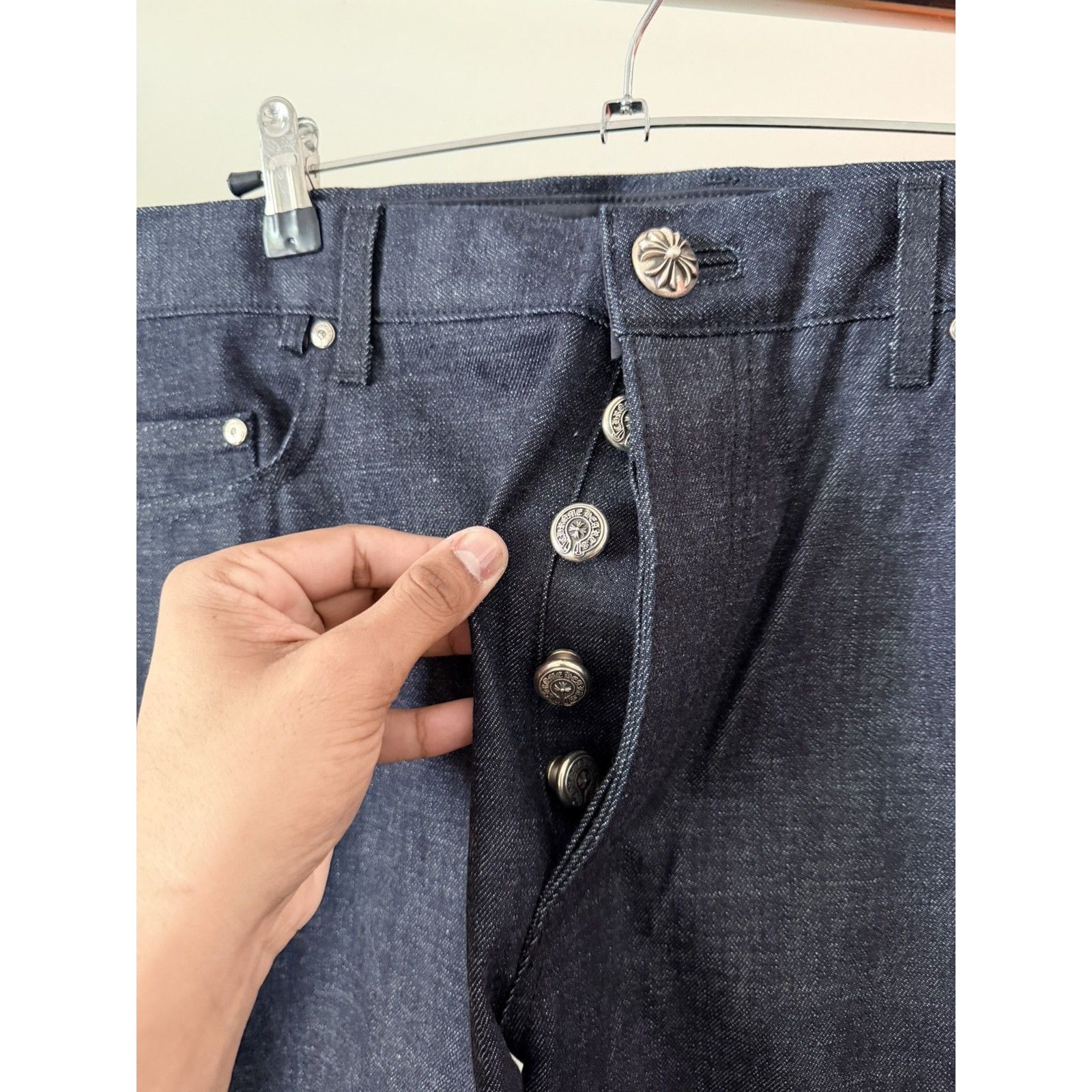 Chrome Heart Baggy KS Denim Jean 34