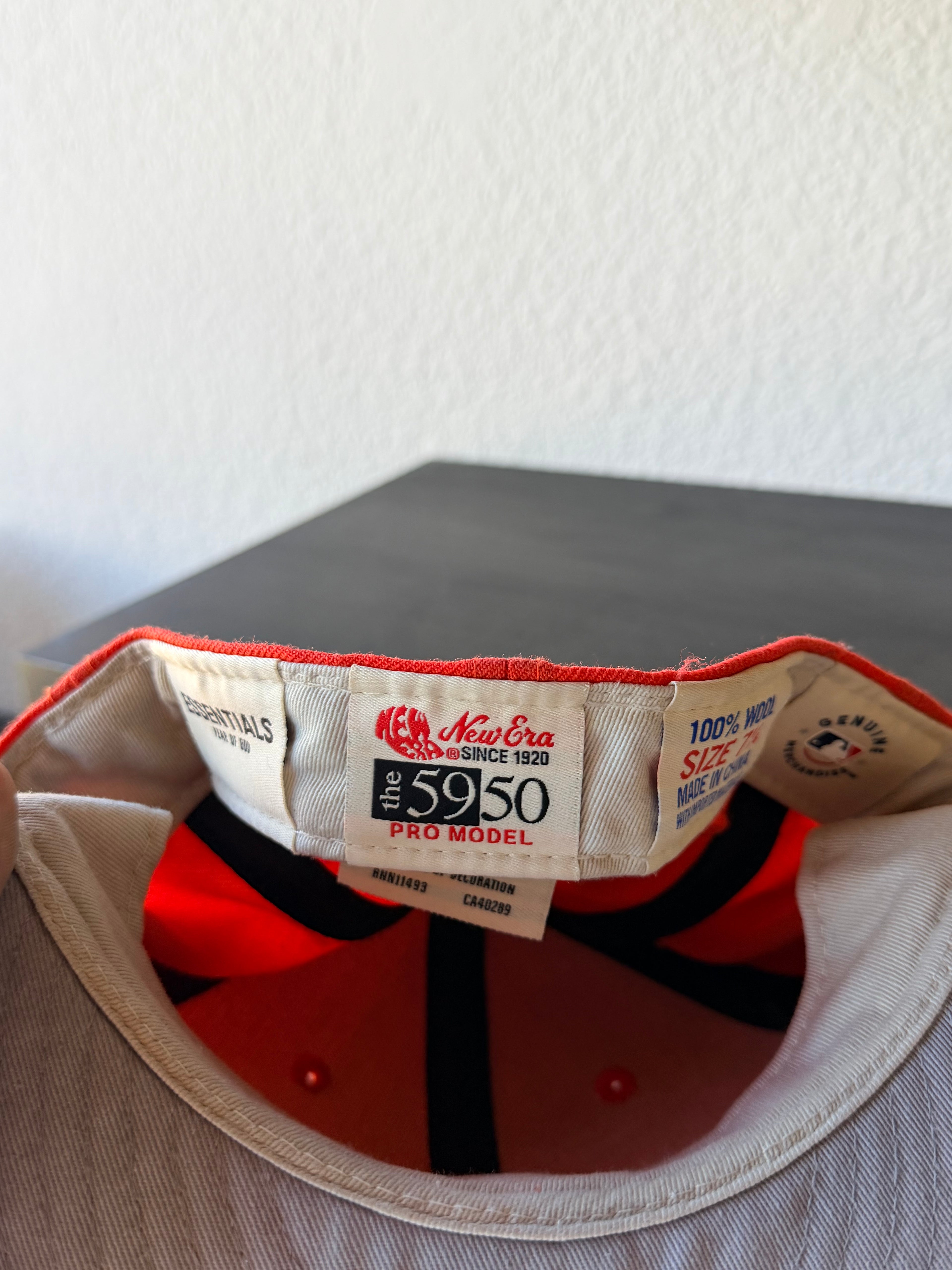 Essentials fitted hat