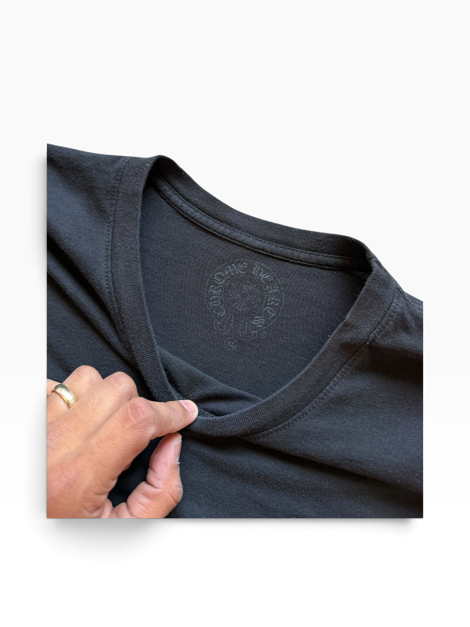 Chrome Hearts Black Tripple-Plus Long Sleeve
