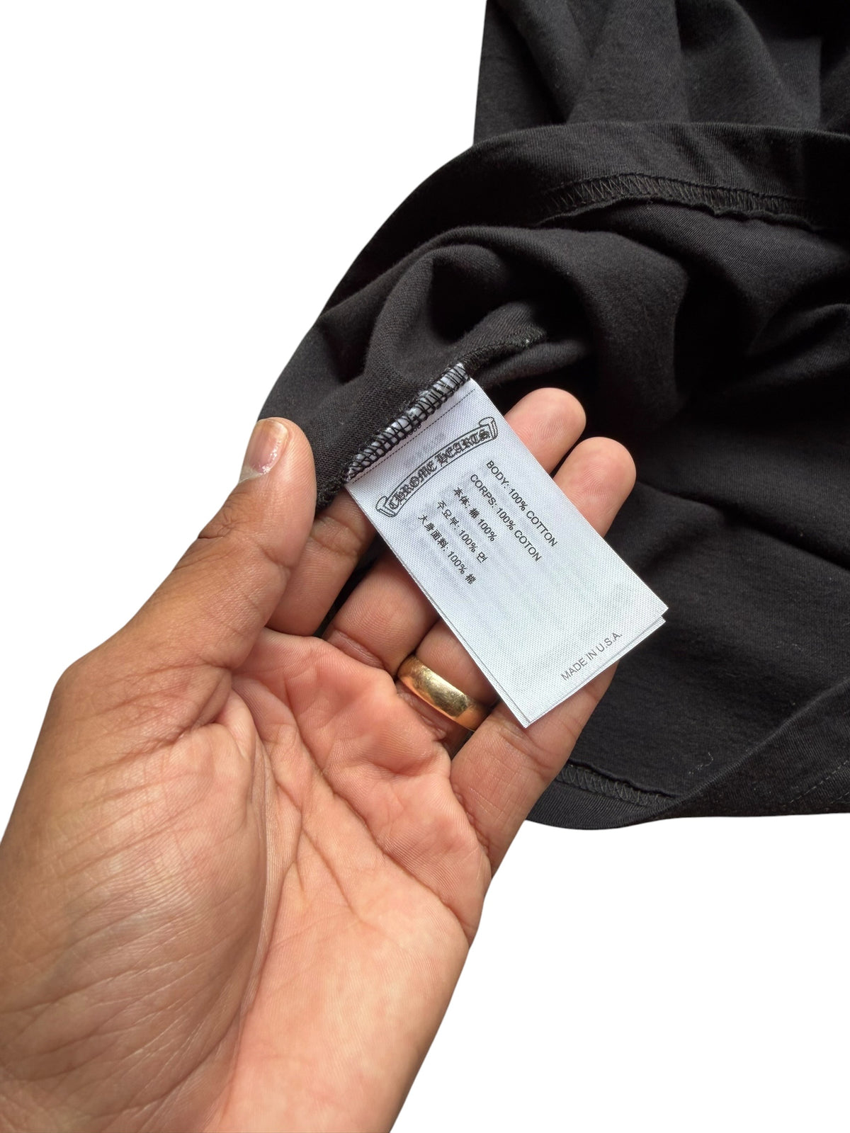 Chrome Hearts x Foti x YungBlud x Aerosmith Cross Tee