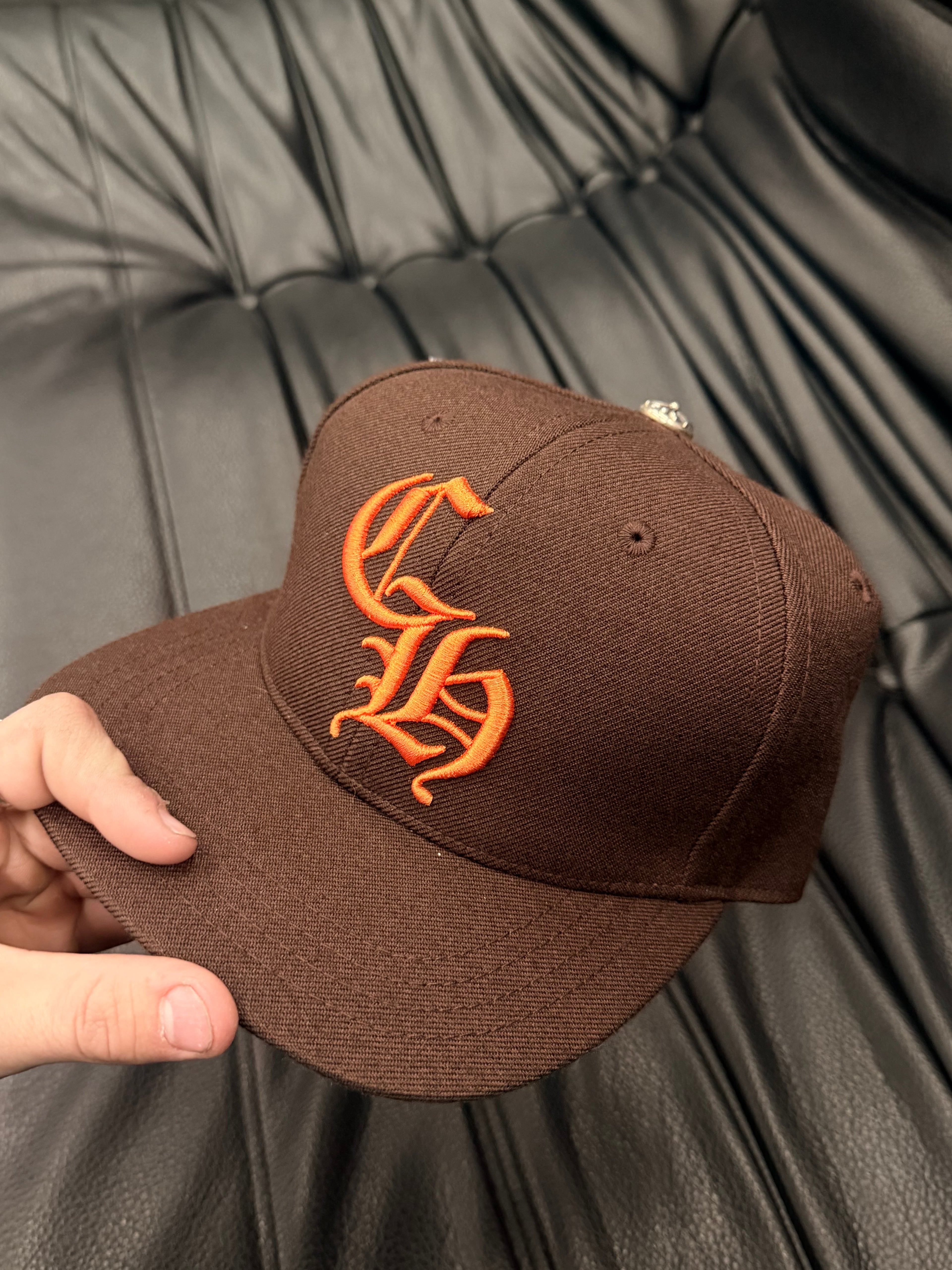 Chrome Hearts CH Logo Baseball Hat