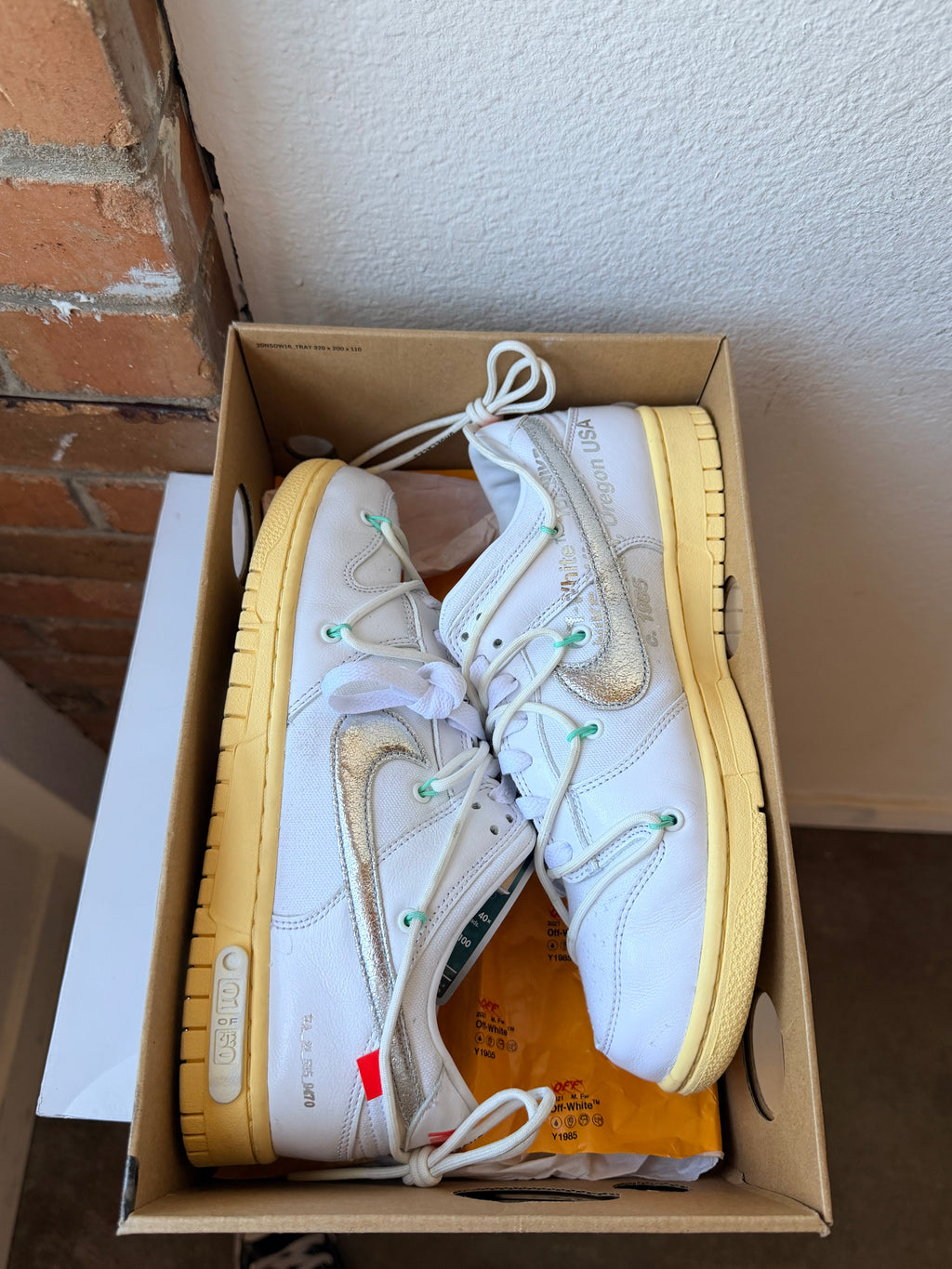 Nike Dunk Off White Lot 01