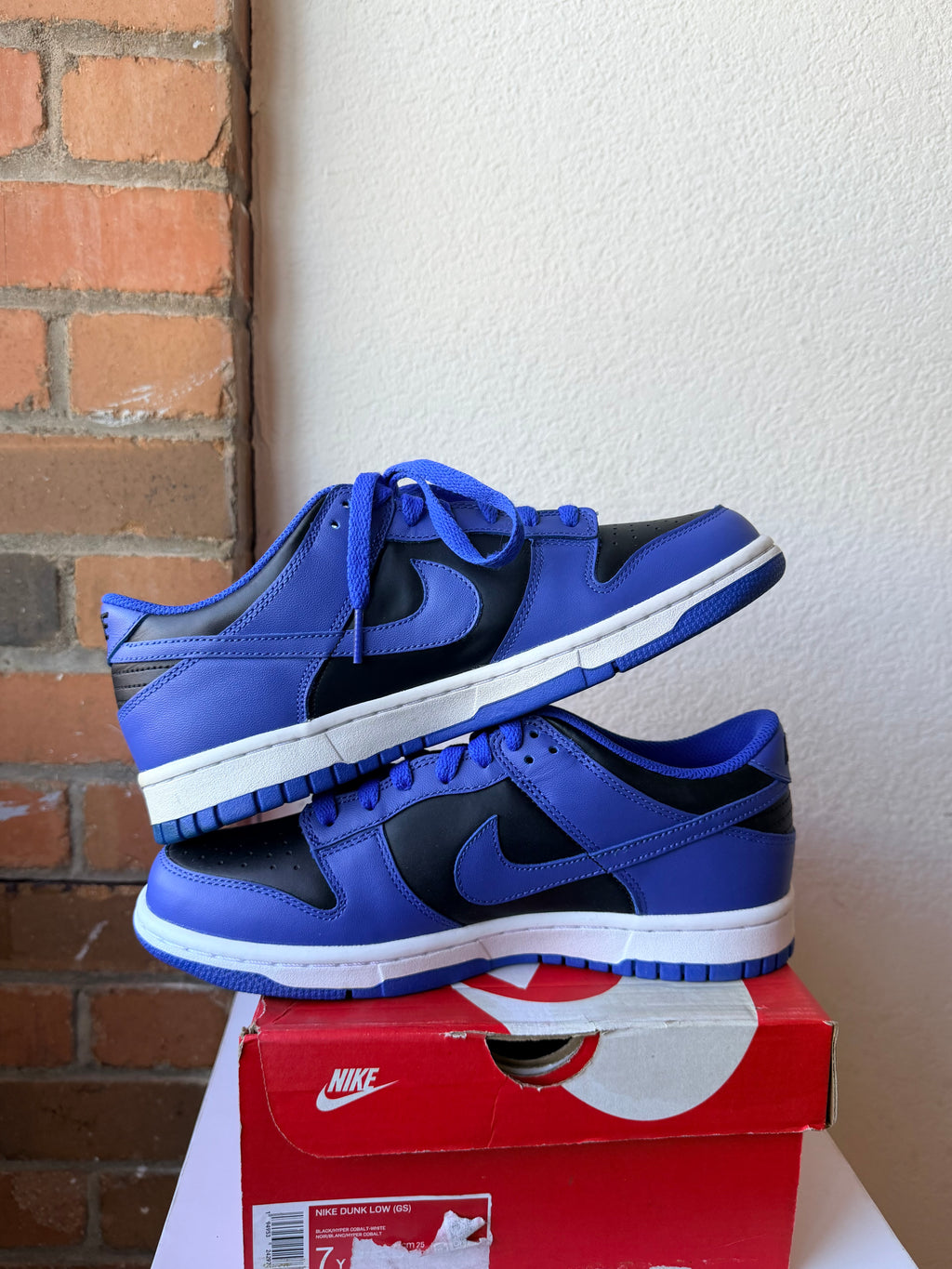 Nike Dunk Low Black/Cobalt White