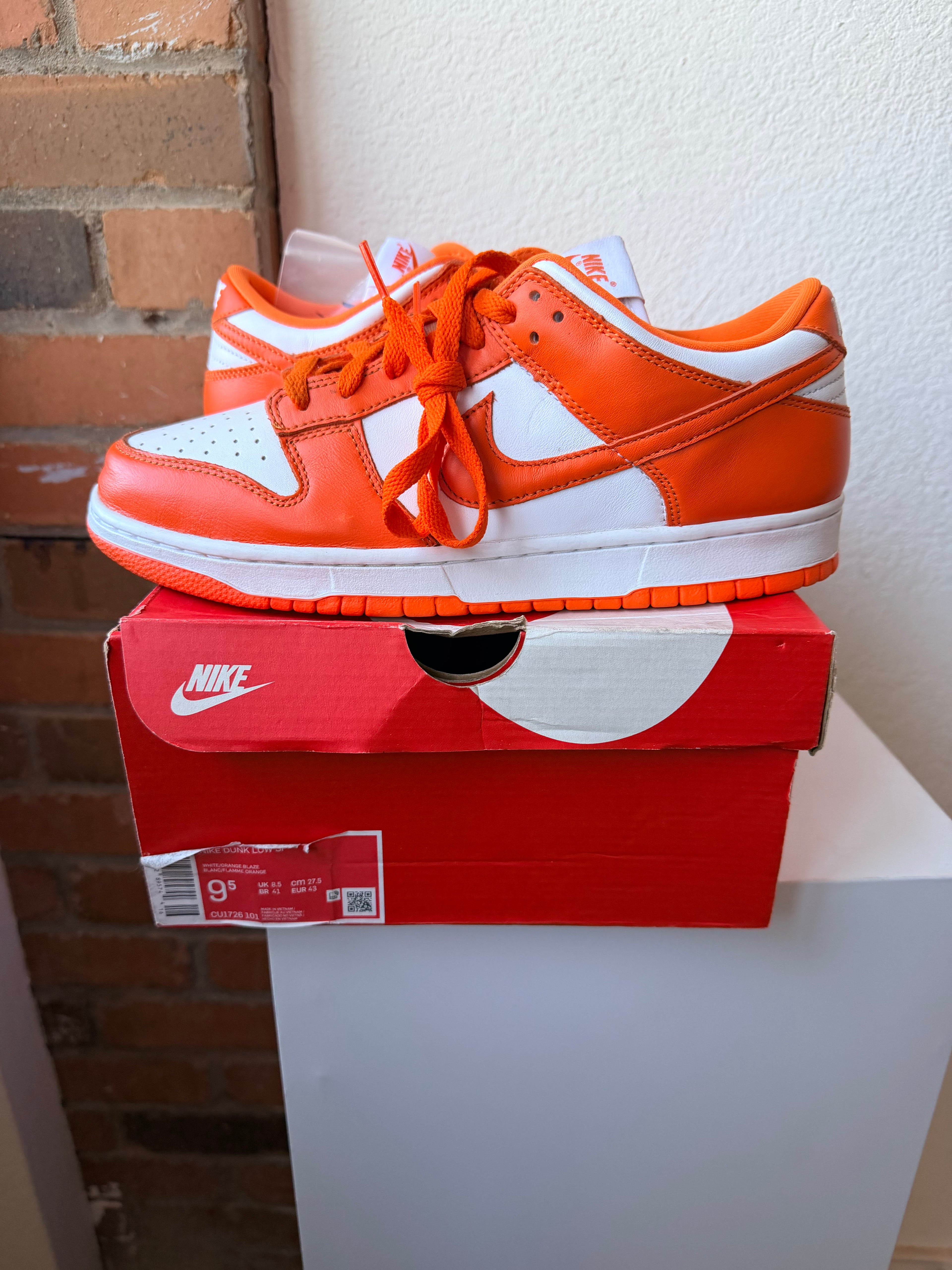 Nike Dunk Low Orange Blaze