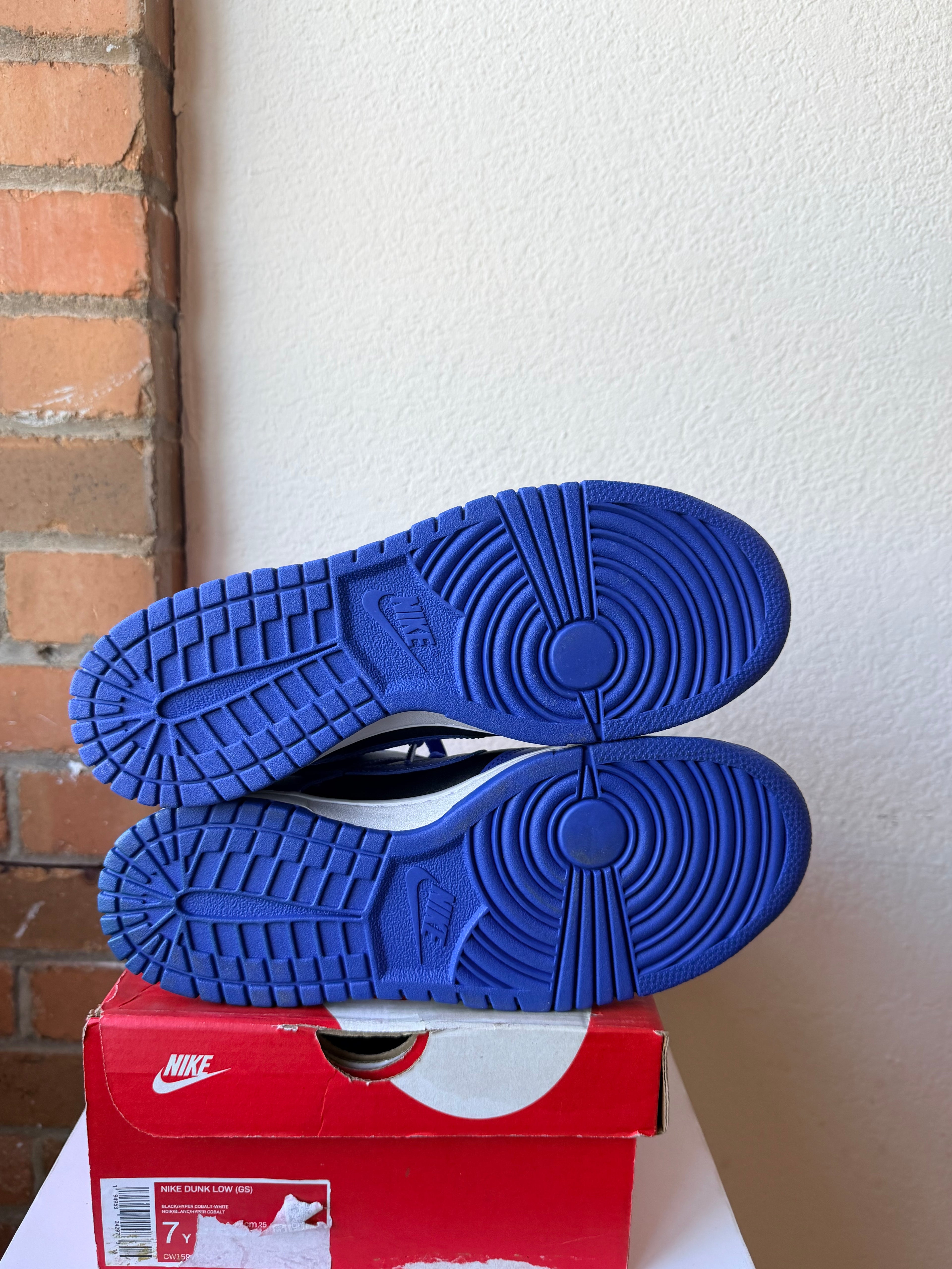 Nike Dunk Low Black/Cobalt White