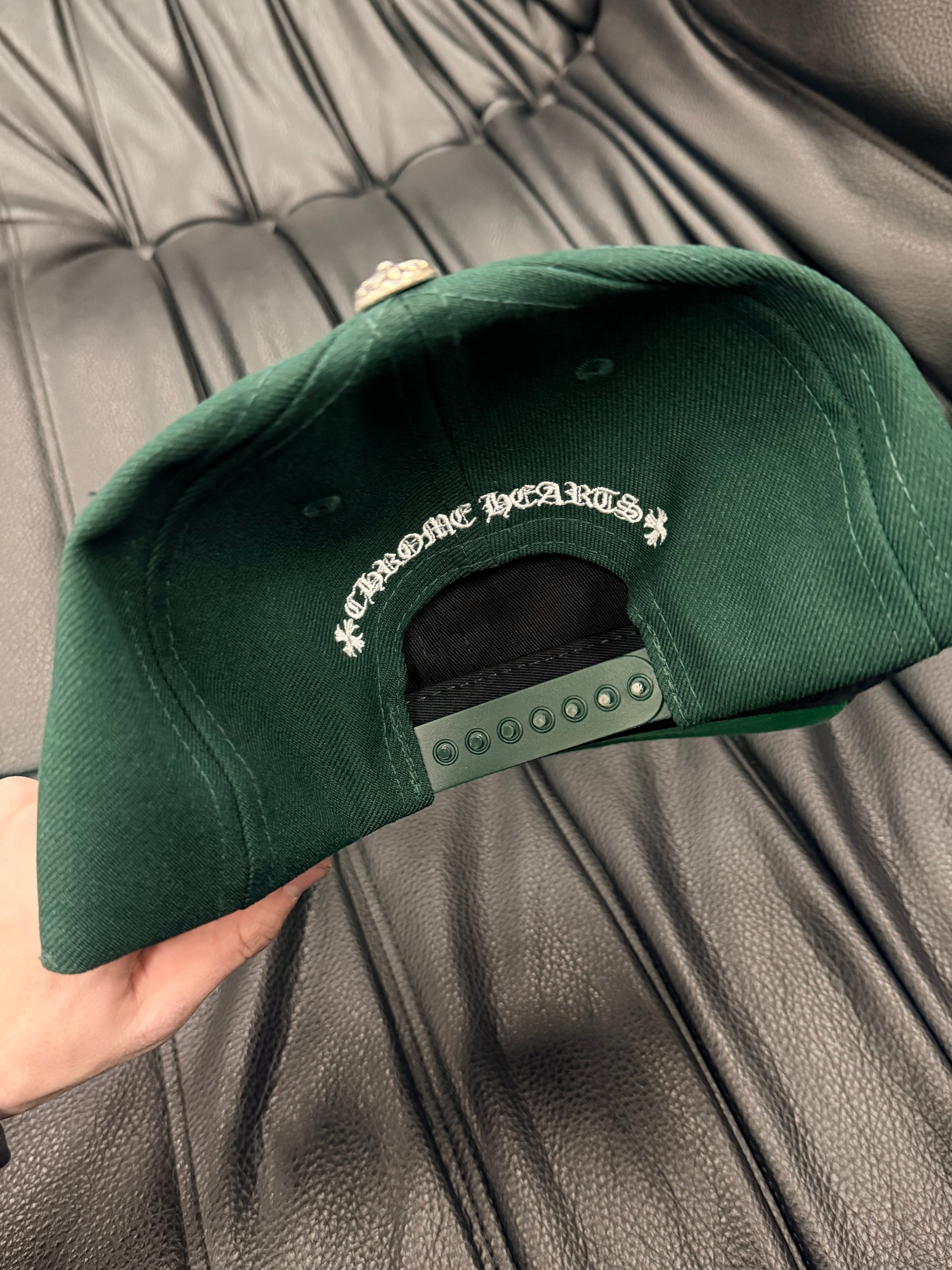 Chrome Hearts CH Logo Baseball Hat