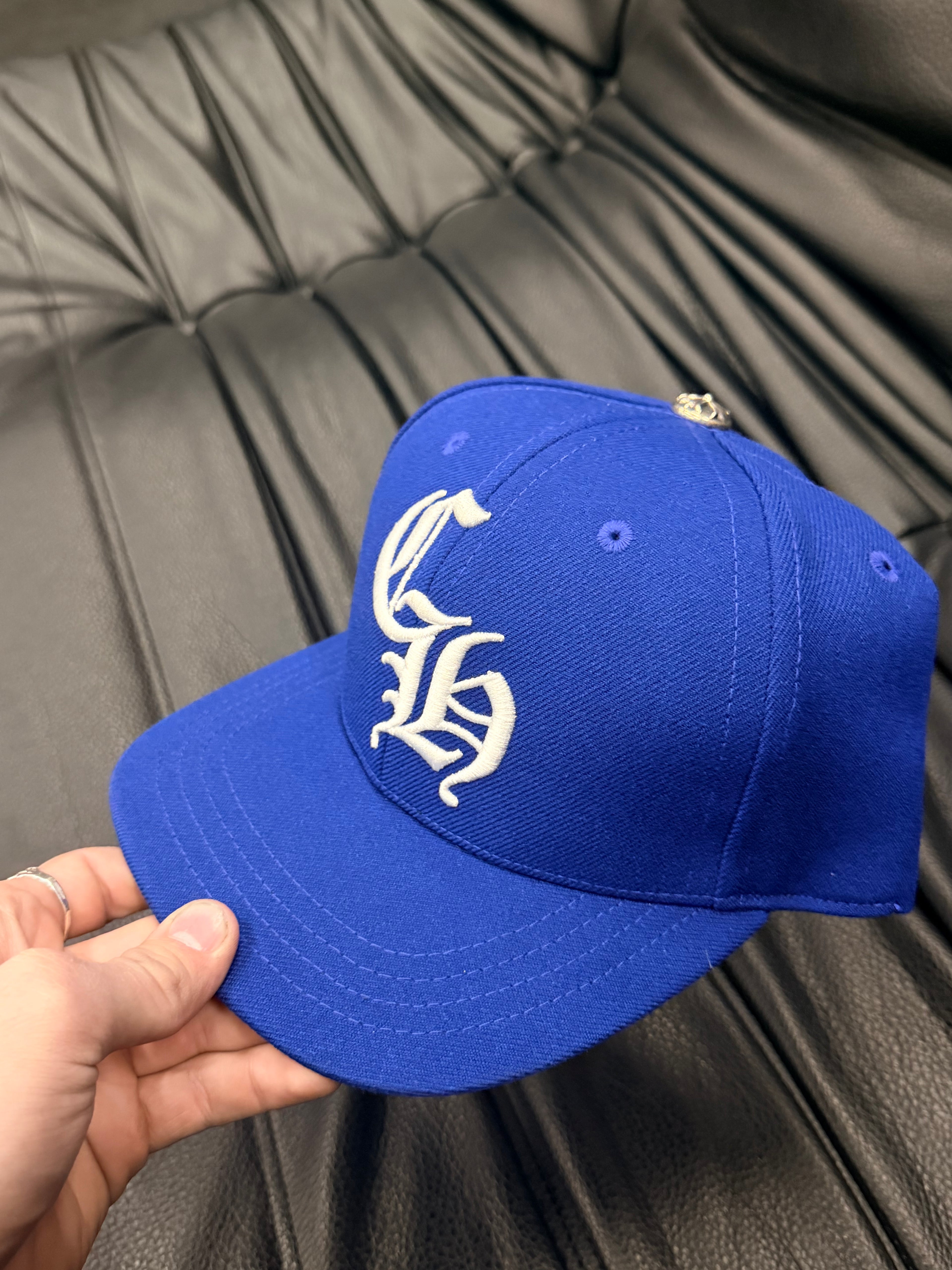 Chrome Hearts CH Logo Baseball Hat