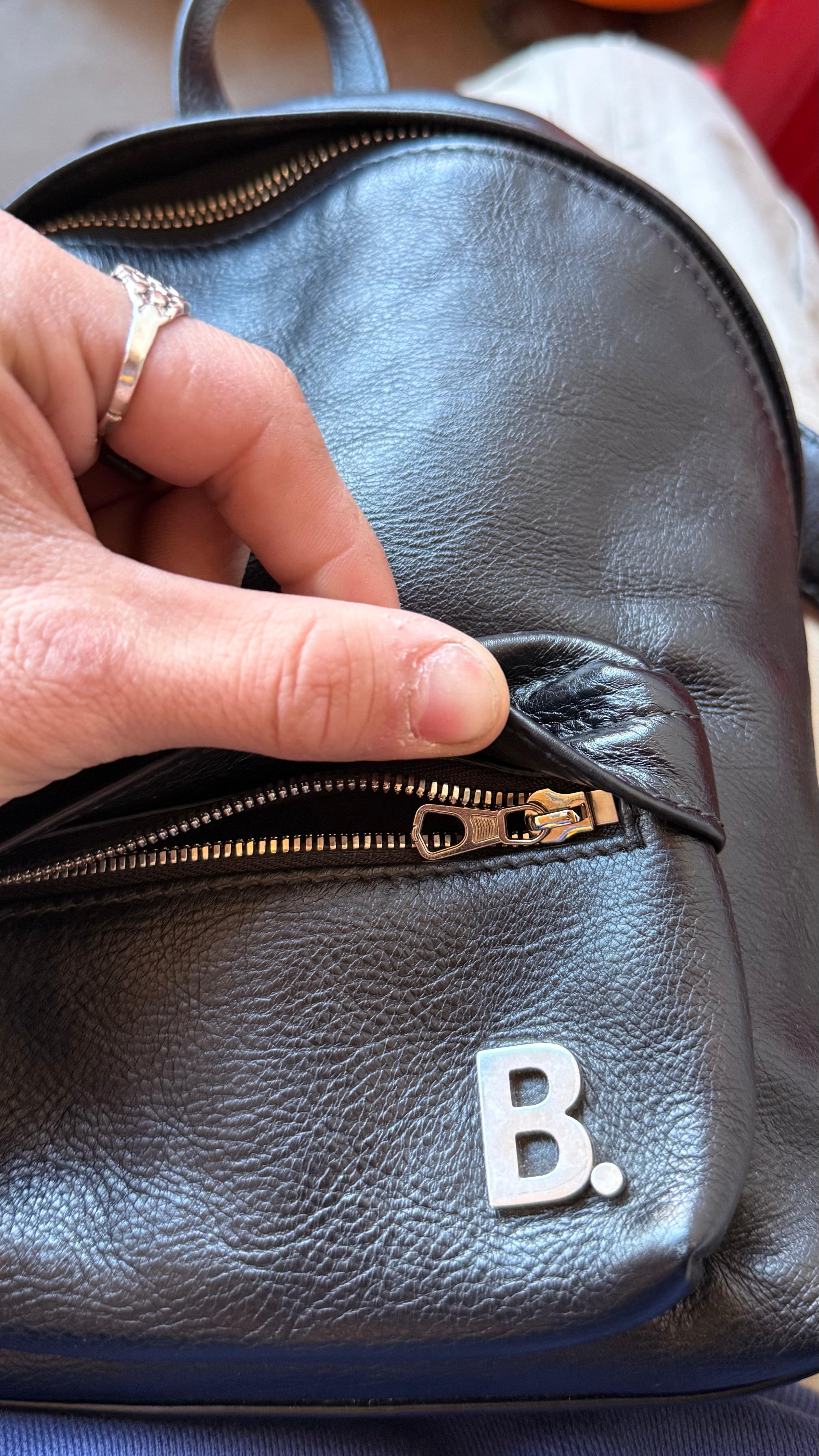 Balenciaga B Logo Mini BackPack