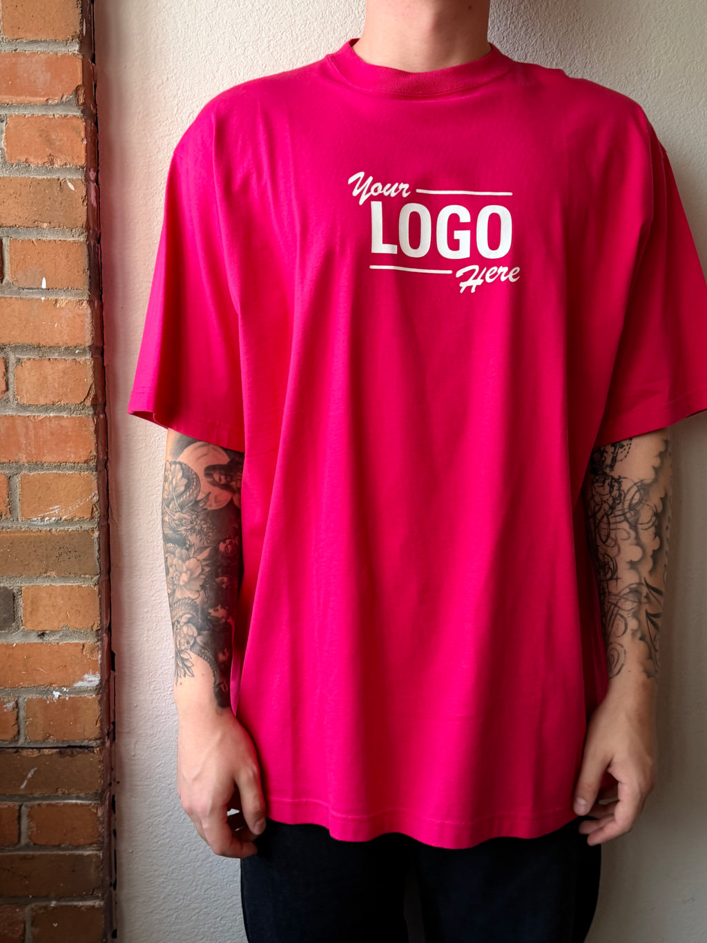 Balenciaga Your Logo Here T-shirt