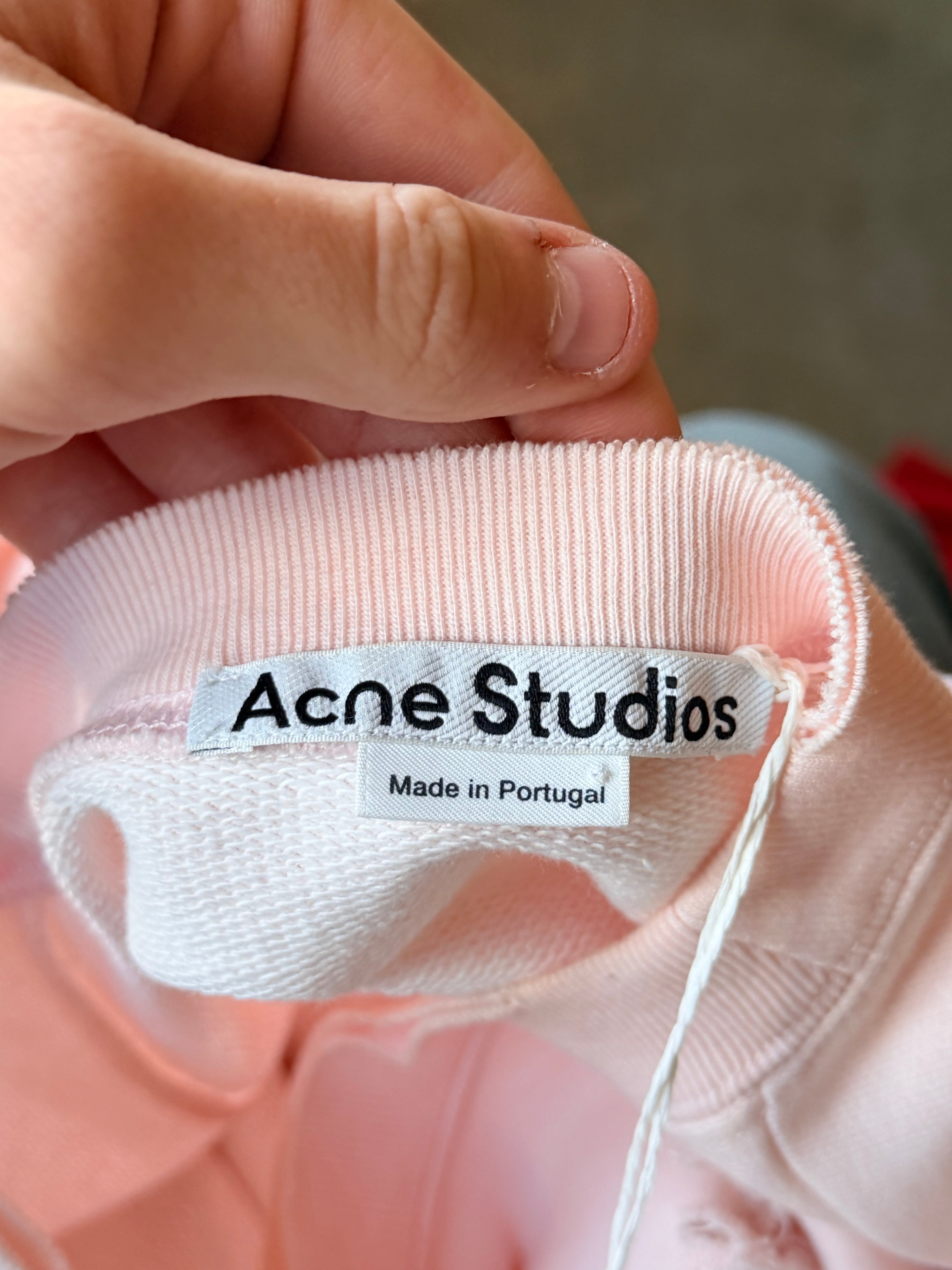 Acne Studios Disk Logo Crewneck