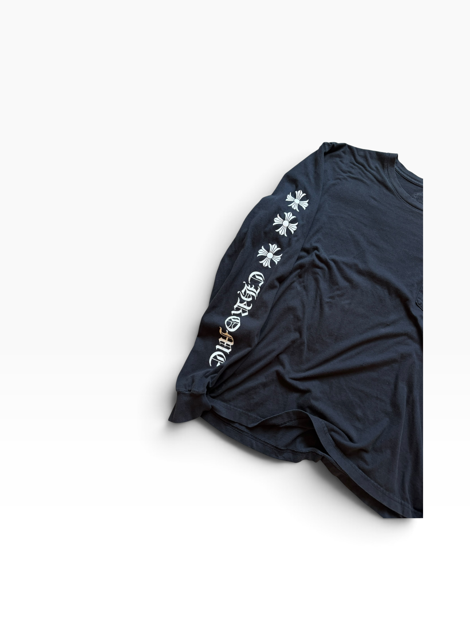 Chrome Hearts Black Tripple-Plus Long Sleeve
