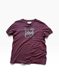 Maison Margiela Maroon M - Logo Tee