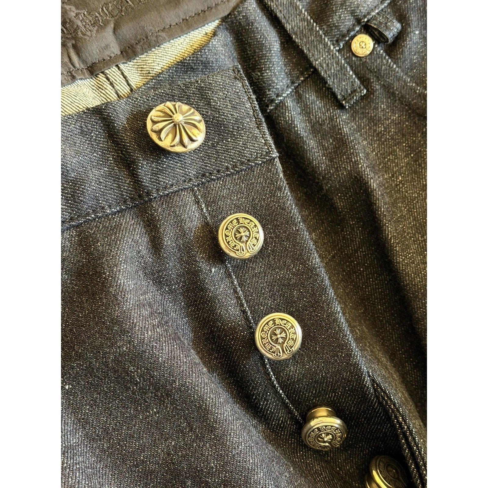Chrome Heart Baggy KS Denim Jean 34