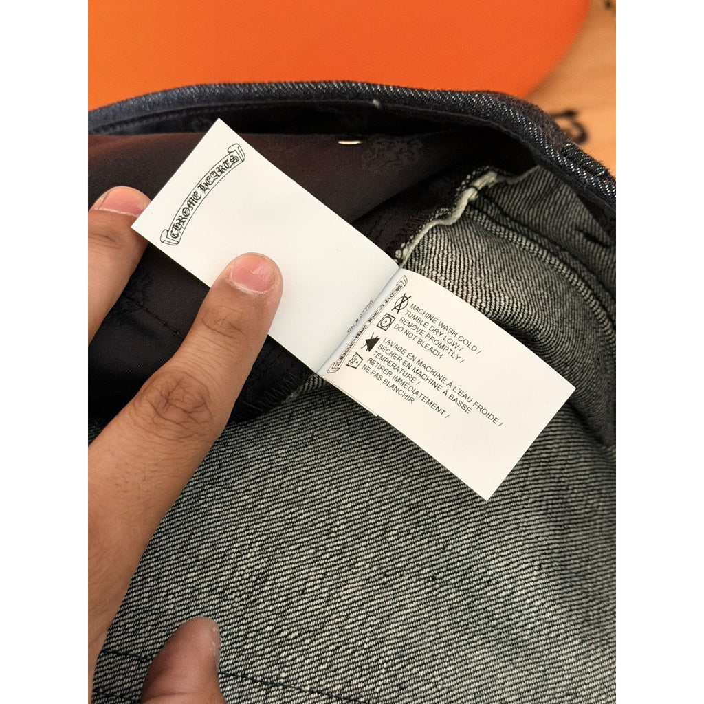 Chrome Heart Baggy KS Denim Jean 34