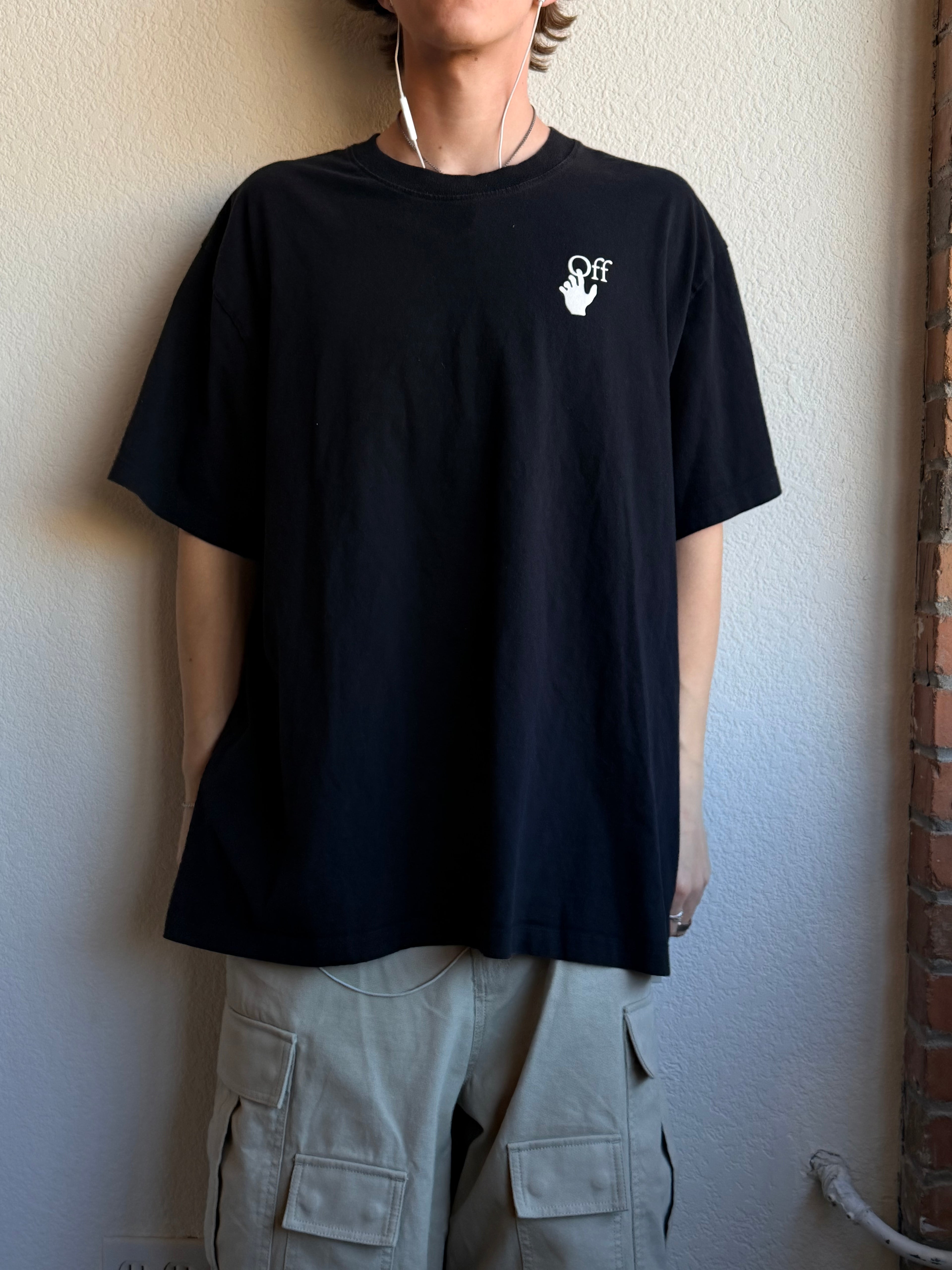Off White Logo Tee