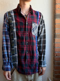 Needles button up
