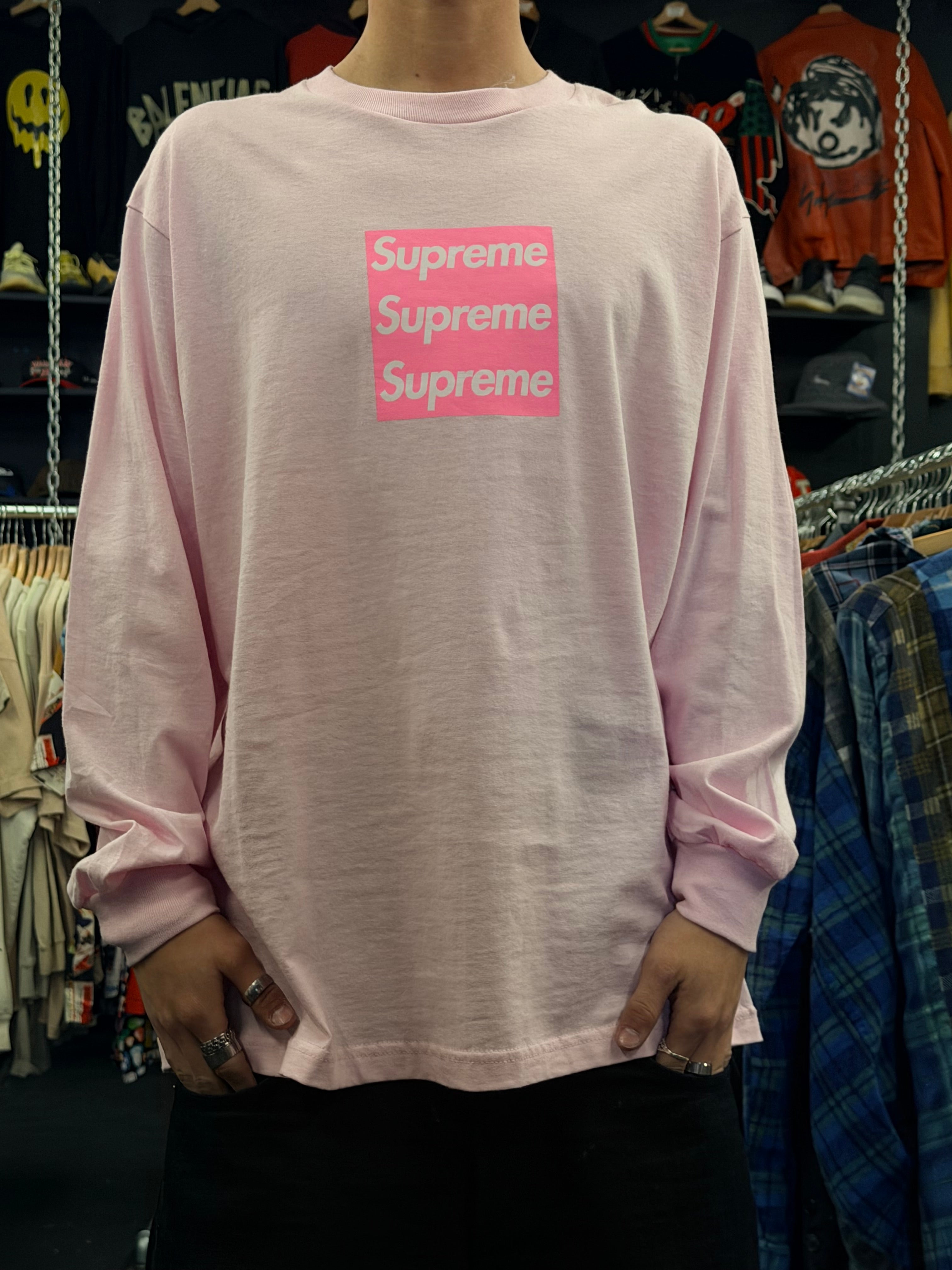 Supreme Triple Box Logo LongSleeve