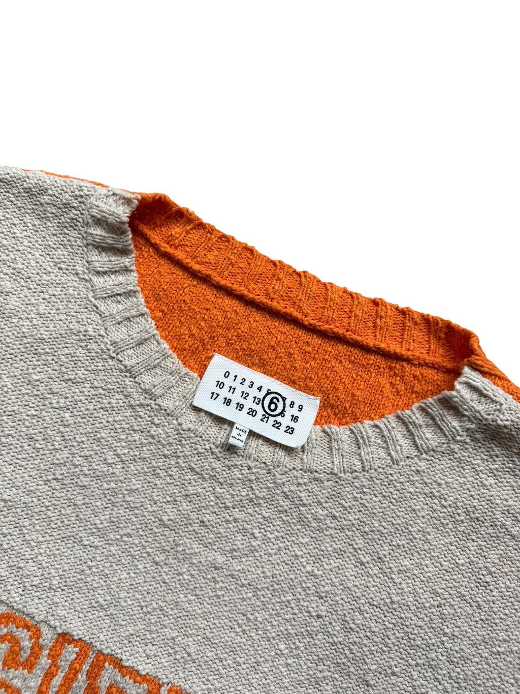 Maison Margiela MM6 Logo Knitted Vest