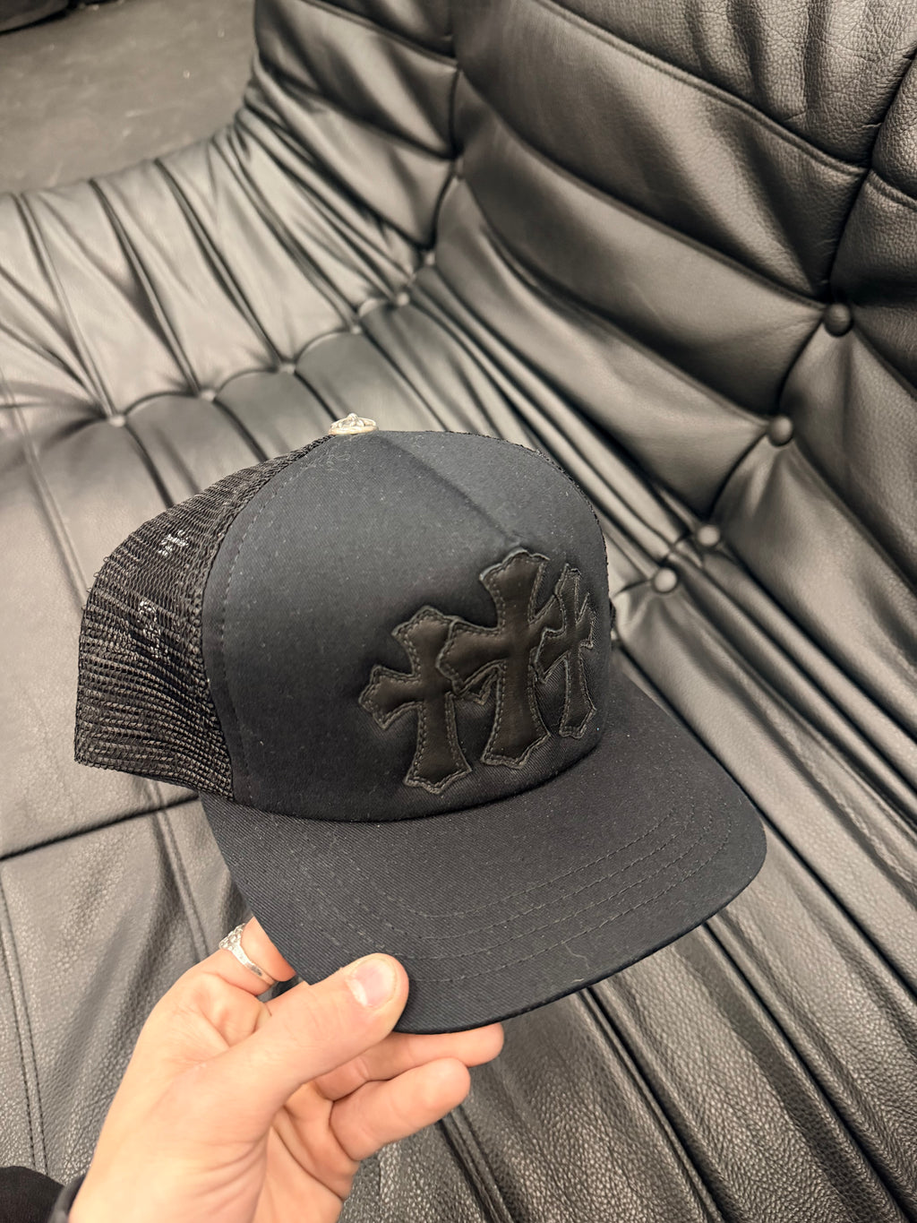 Chrome Hearts Triple Cross Trucker