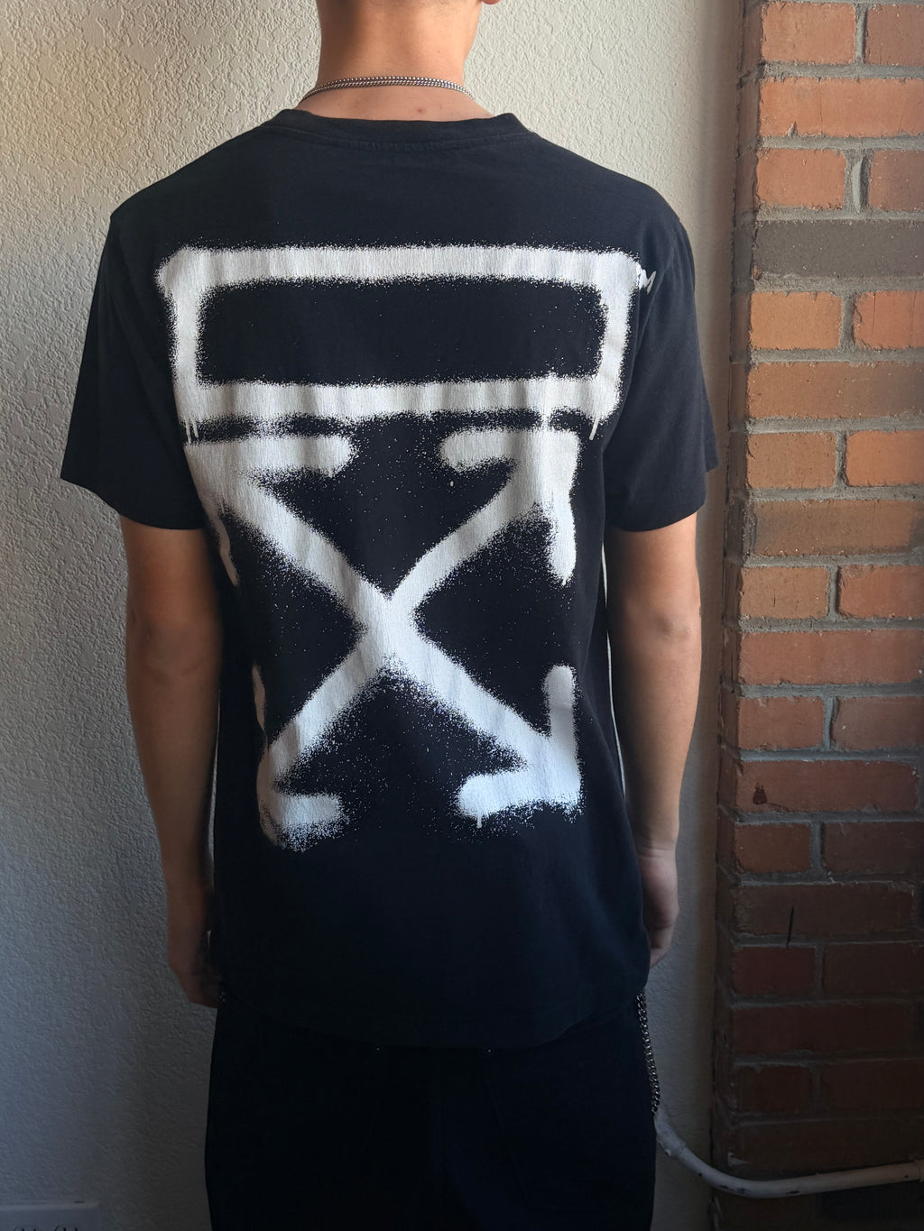 Off White Logo Tee