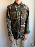 Fog Camo Button Up