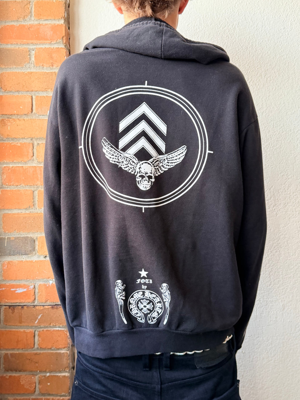 Chrome Hearts Foti Wings Zip Up