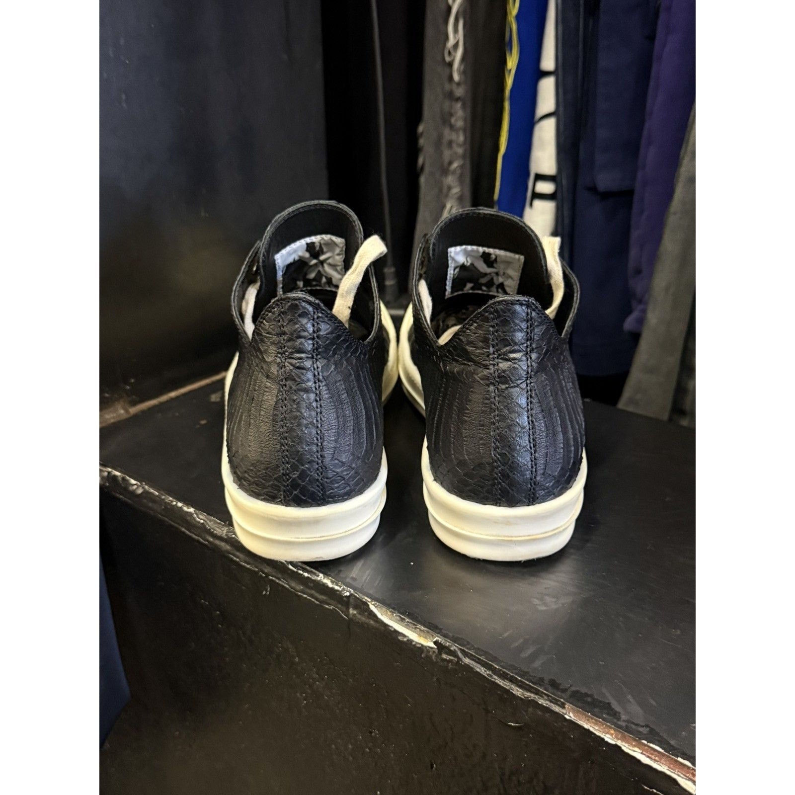 Rick owes python snake skin ramones