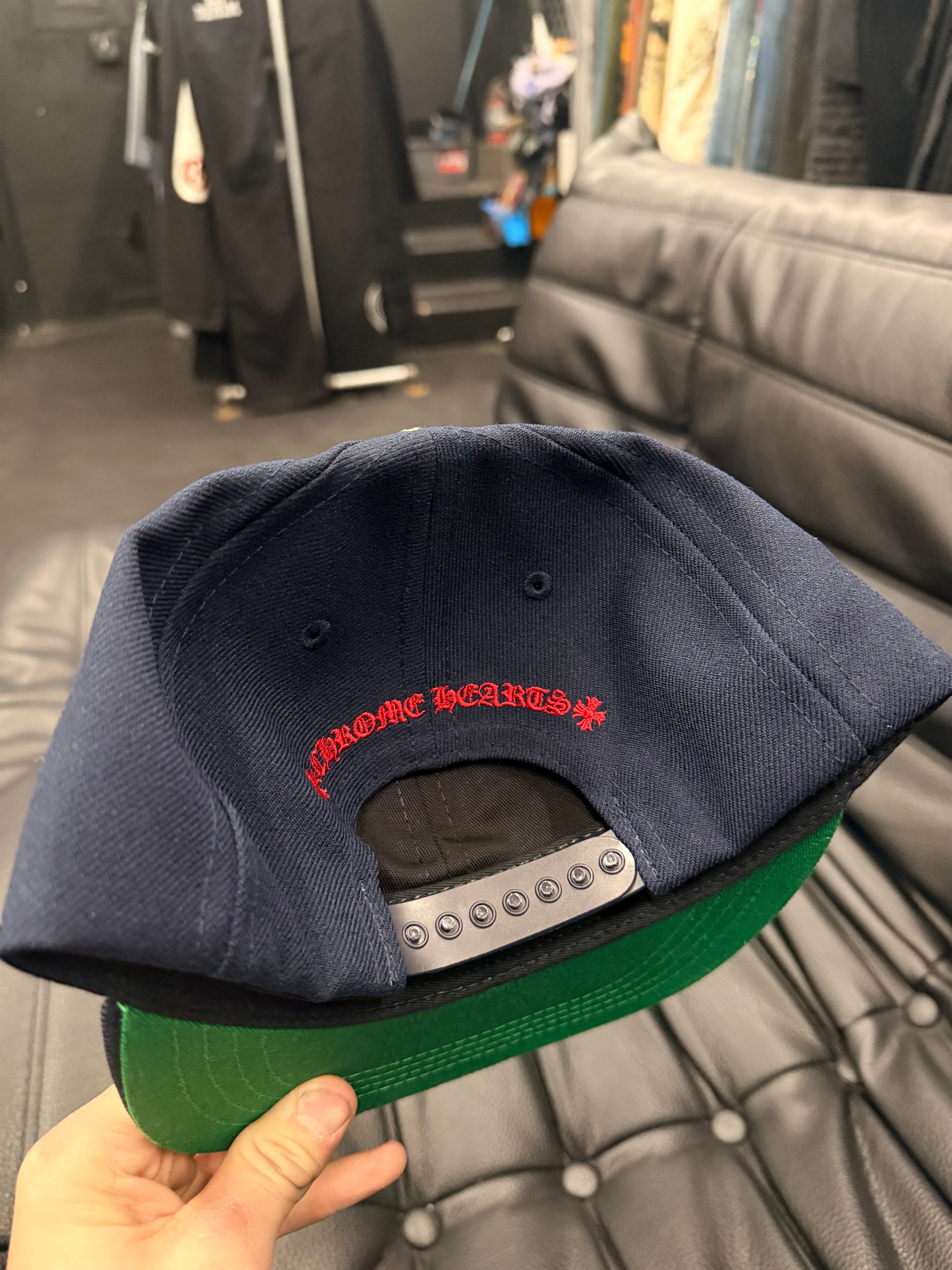 Chrome Hearts CH Logo Baseball Hat