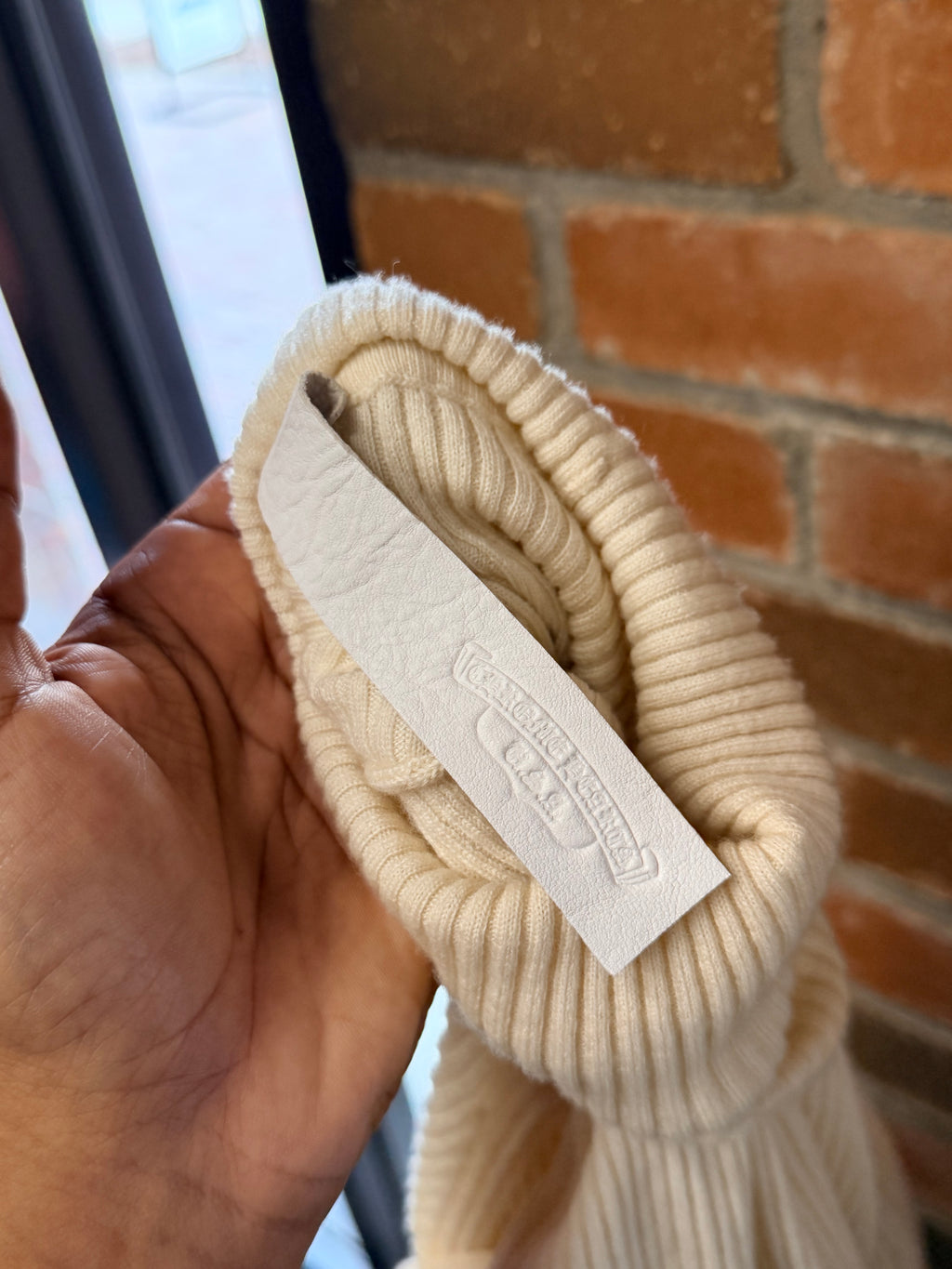 Chrome Hearts Cashmere Turtleneck LongSleeve