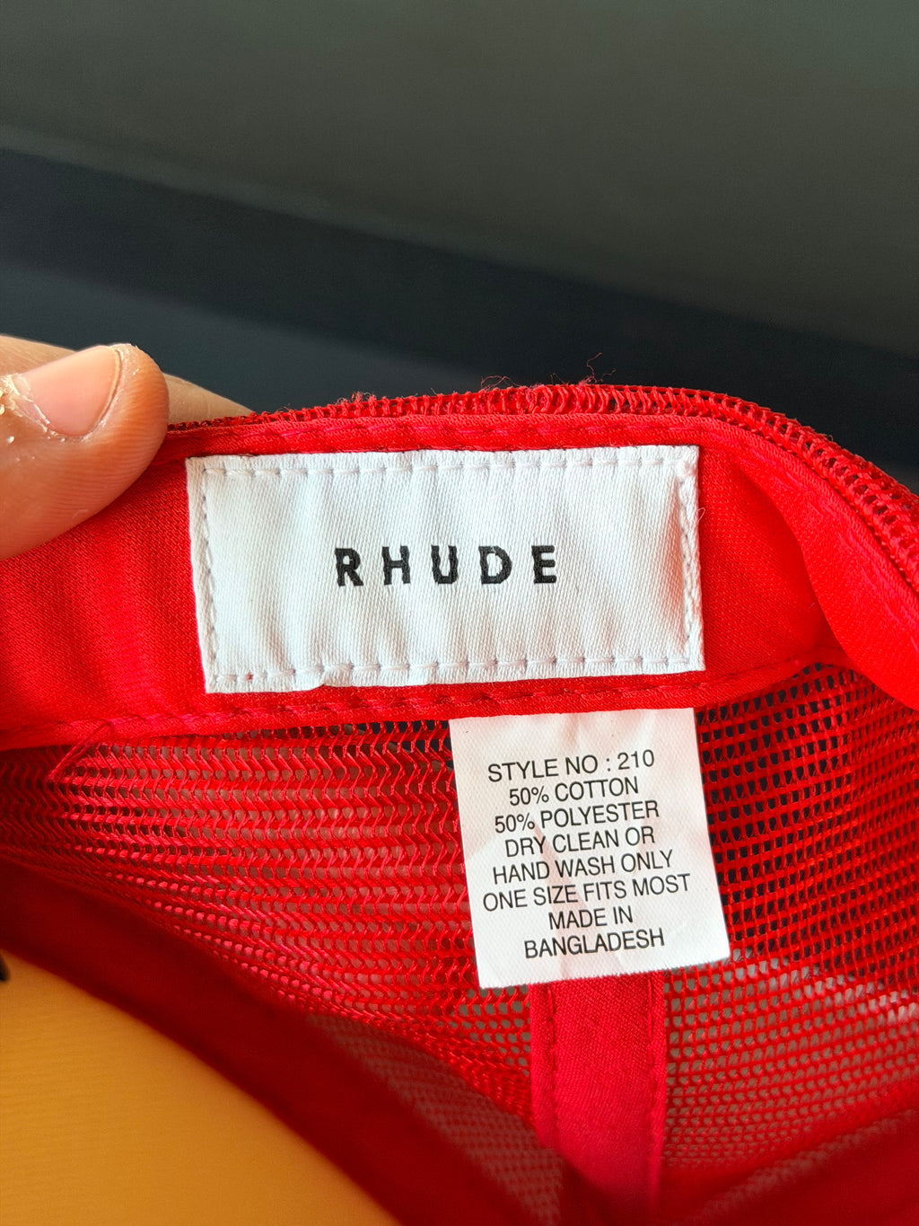Rhude SnapBack Hat