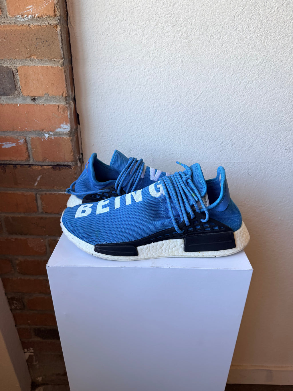 Adidas NMD HU Pharrell Human Being Sharp Blue
