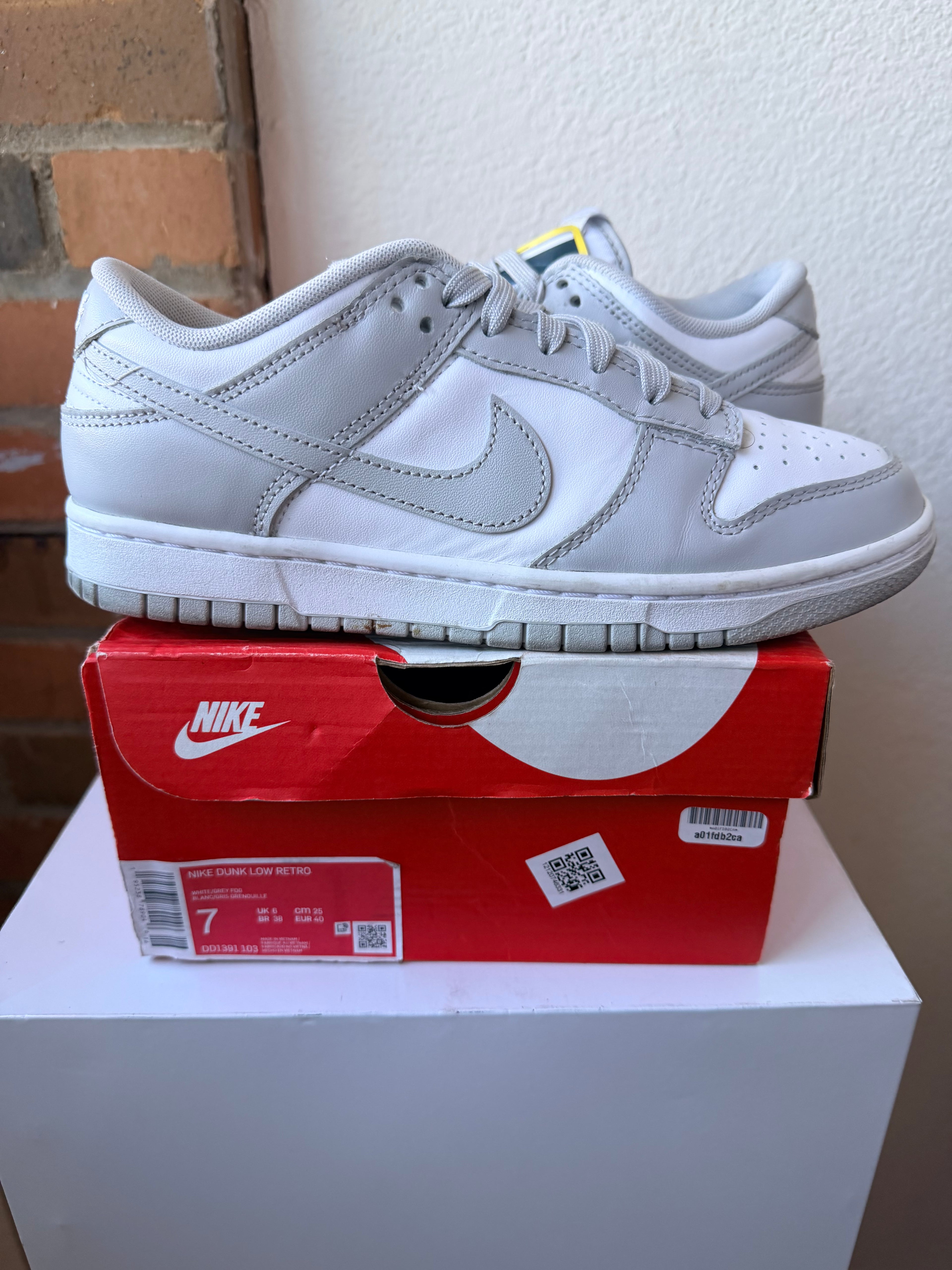 Nike Dunk Low Grey Fog
