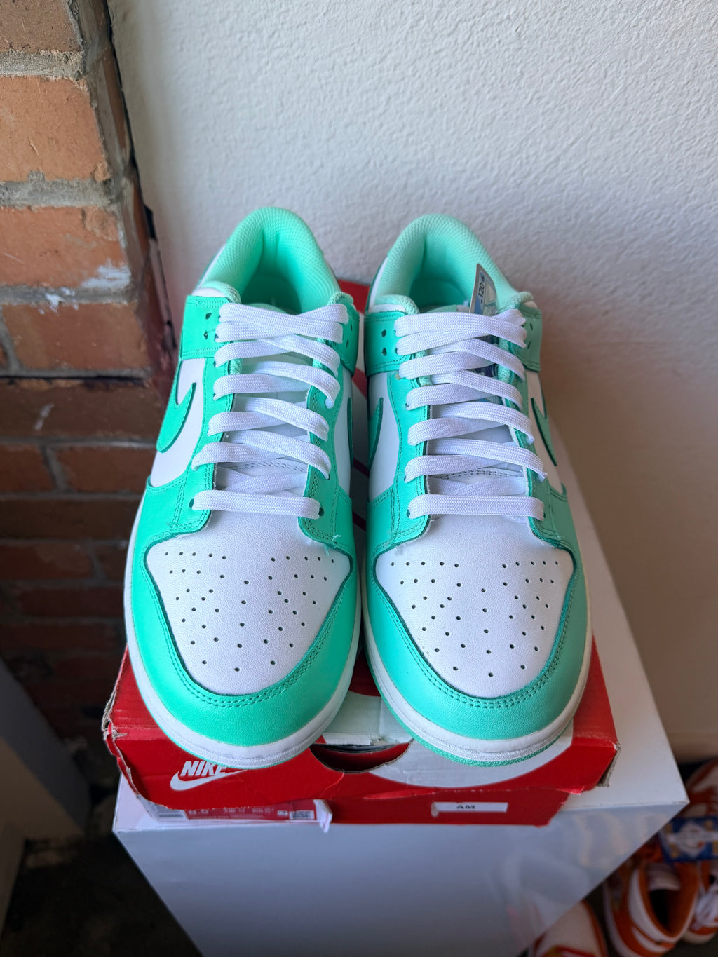 Nike Dunk Low Green /Glow White