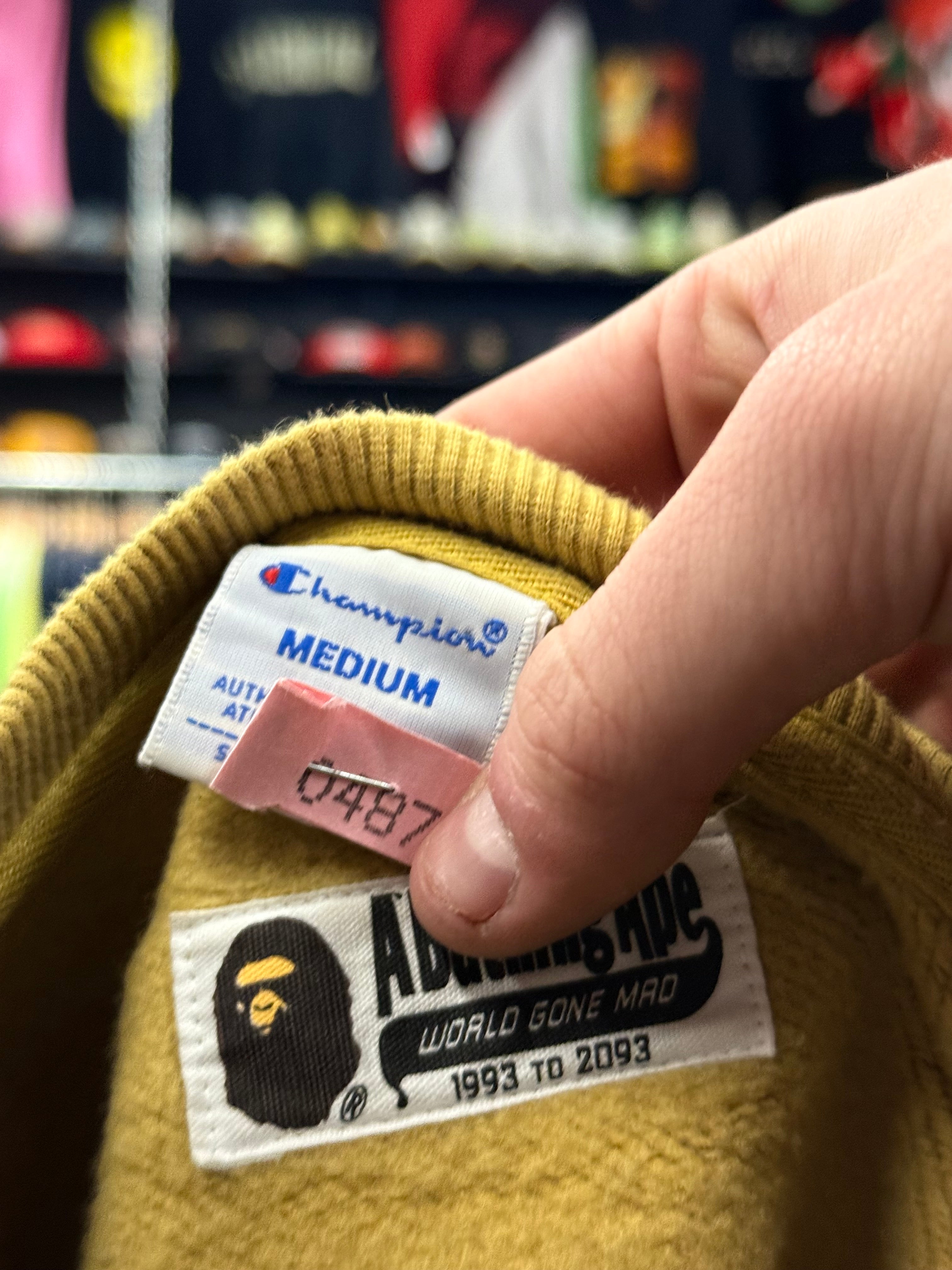 Bape x Champion Crewneck