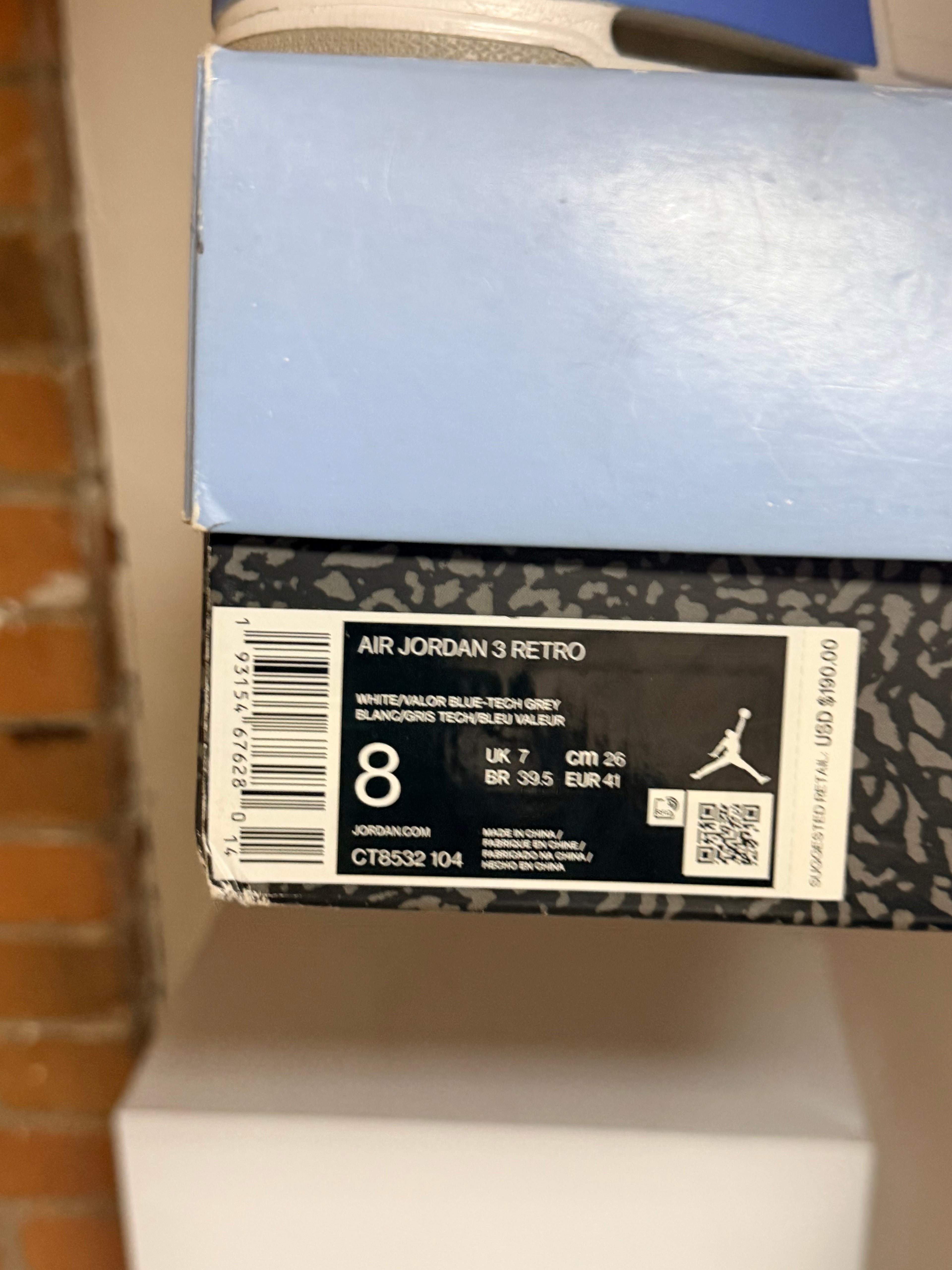 Jordan 3 “UNC”
