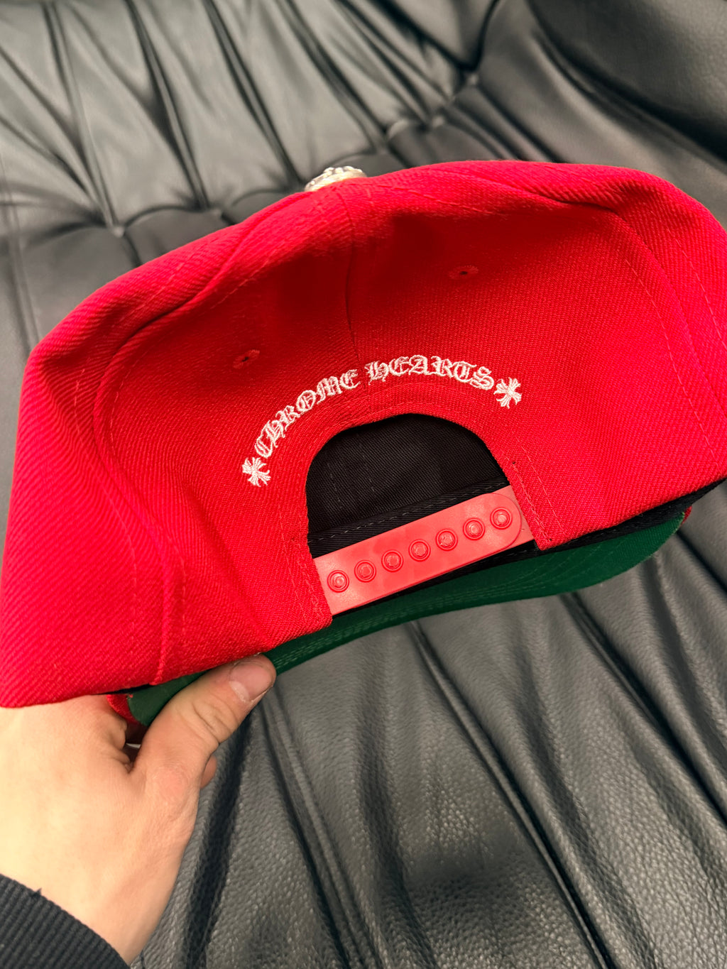 Chrome Hearts CH Logo Baseball Hat