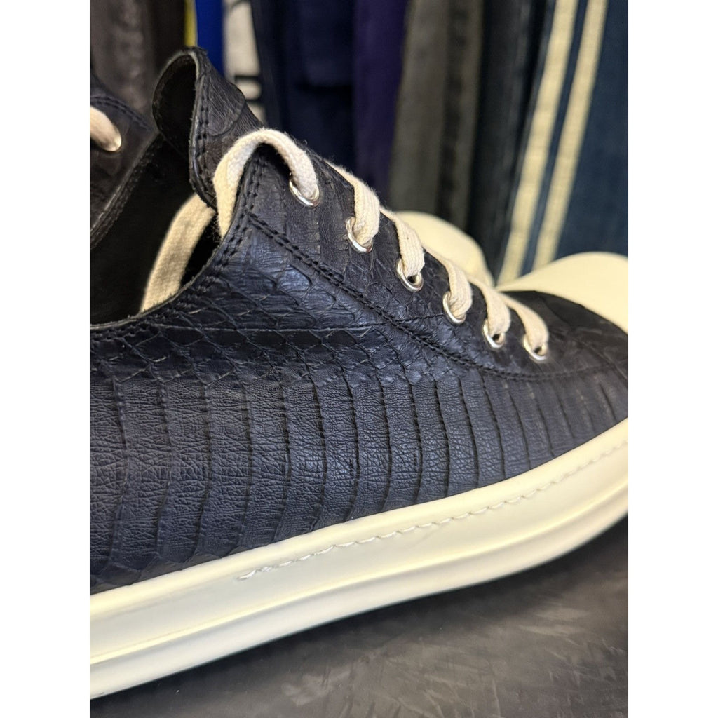 Rick owes python snake skin ramones