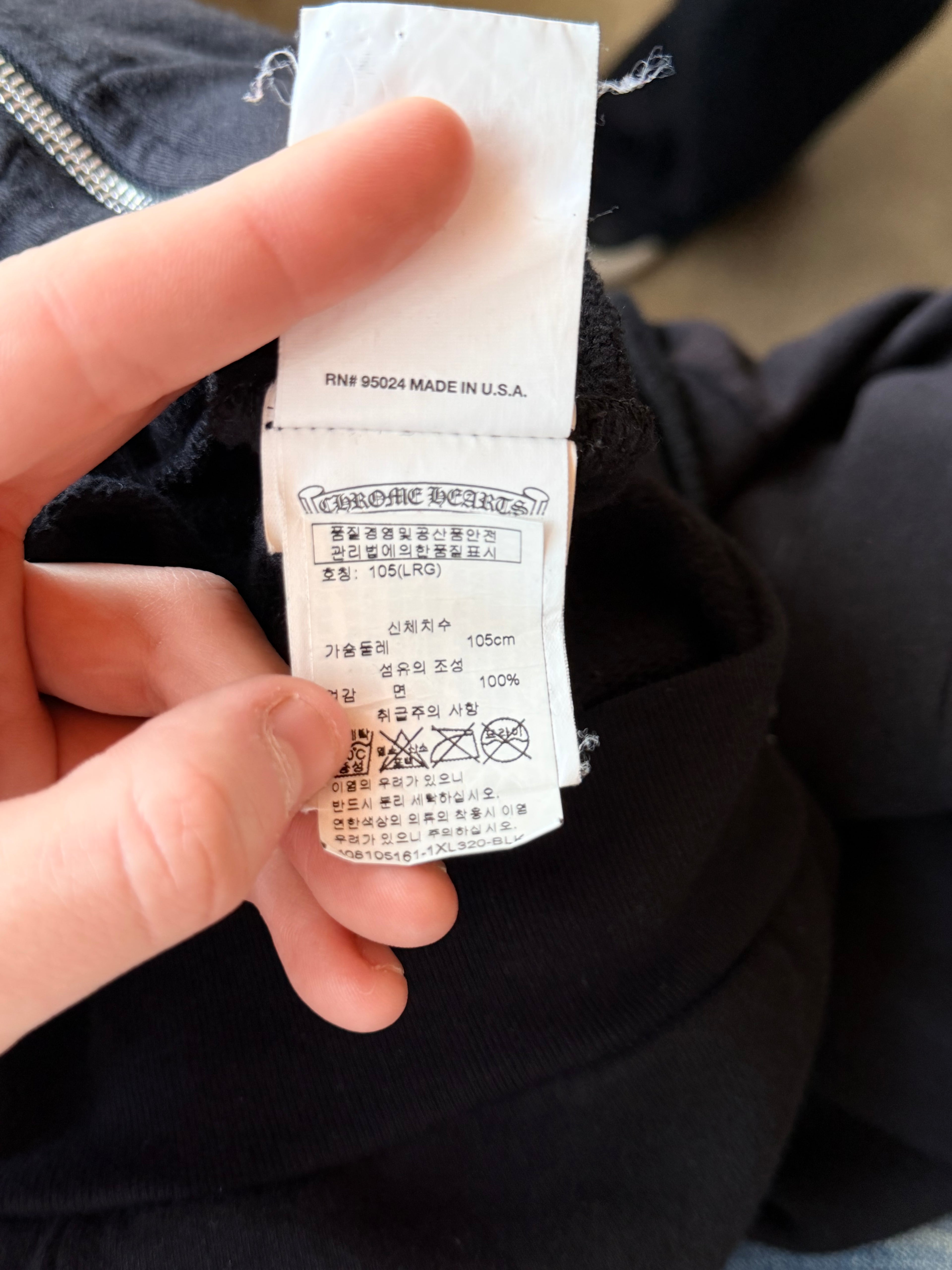 Chrome Hearts Foti Wings Zip Up