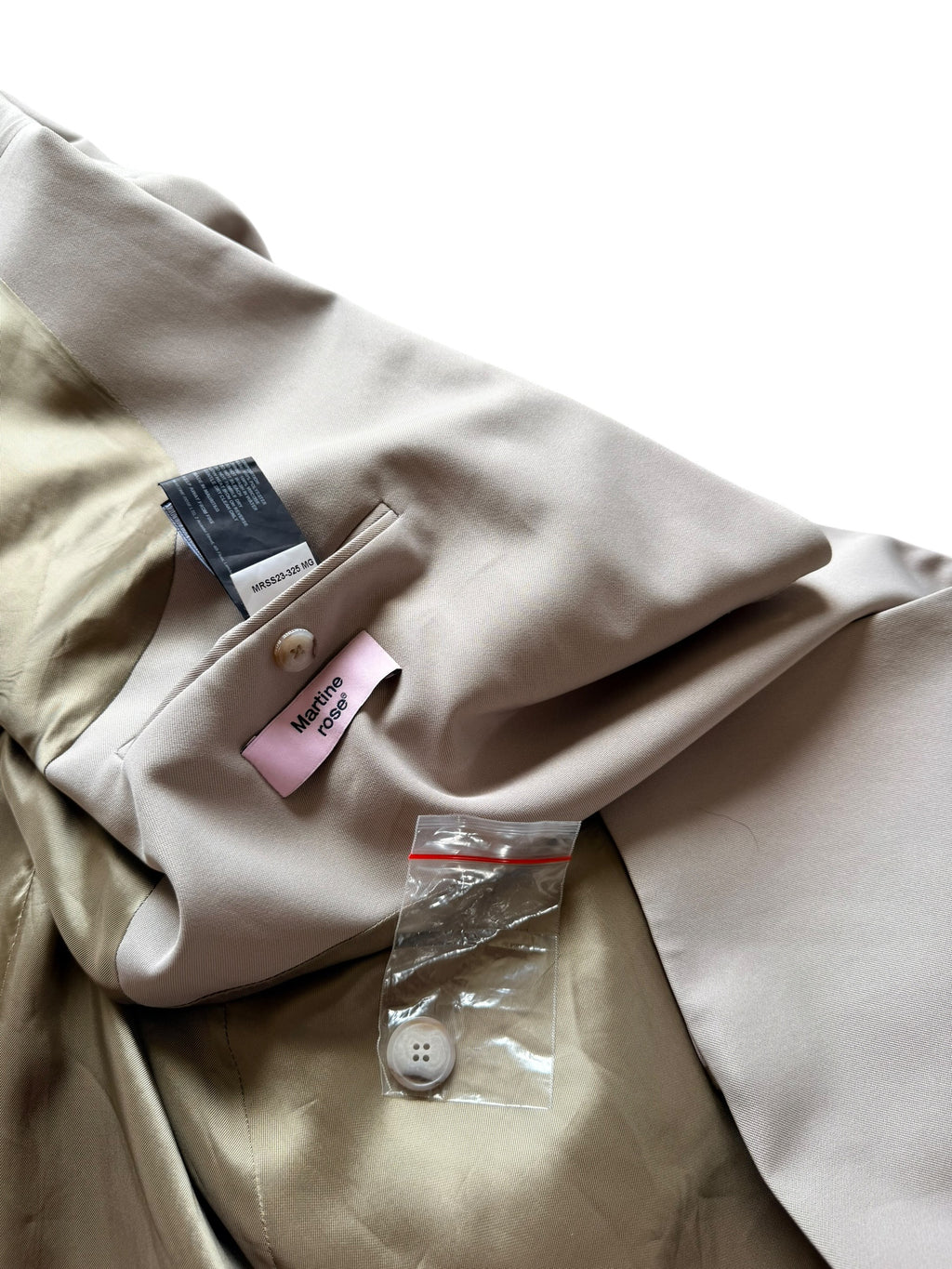 Martine Rose Padded Sholder Blazer