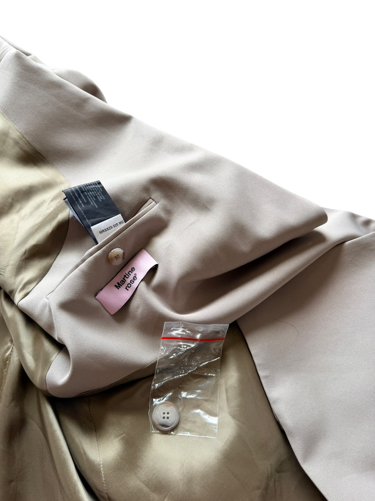 Martine Rose Padded Sholder Blazer