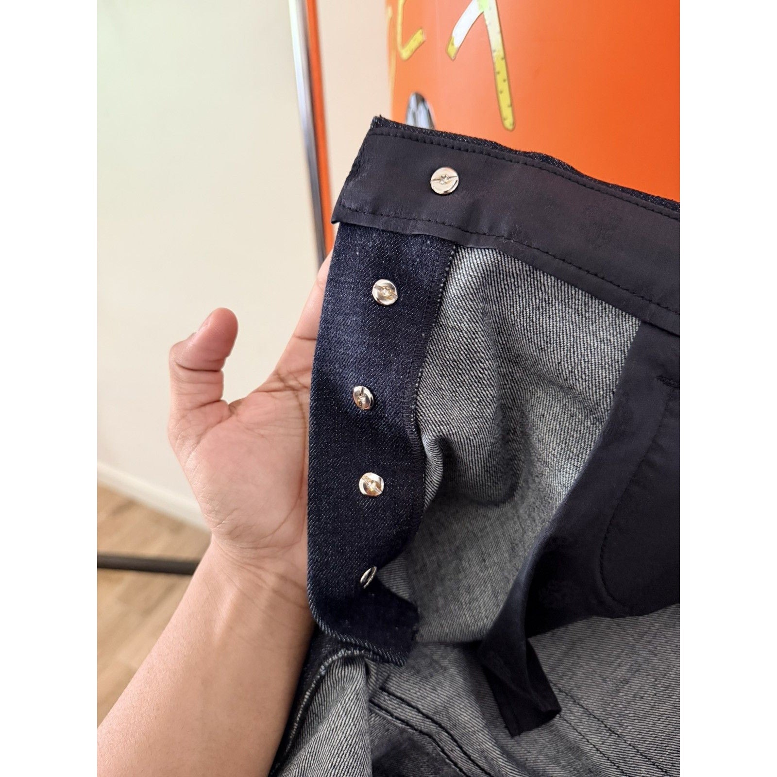 Chrome Heart Baggy KS Denim Jean 34
