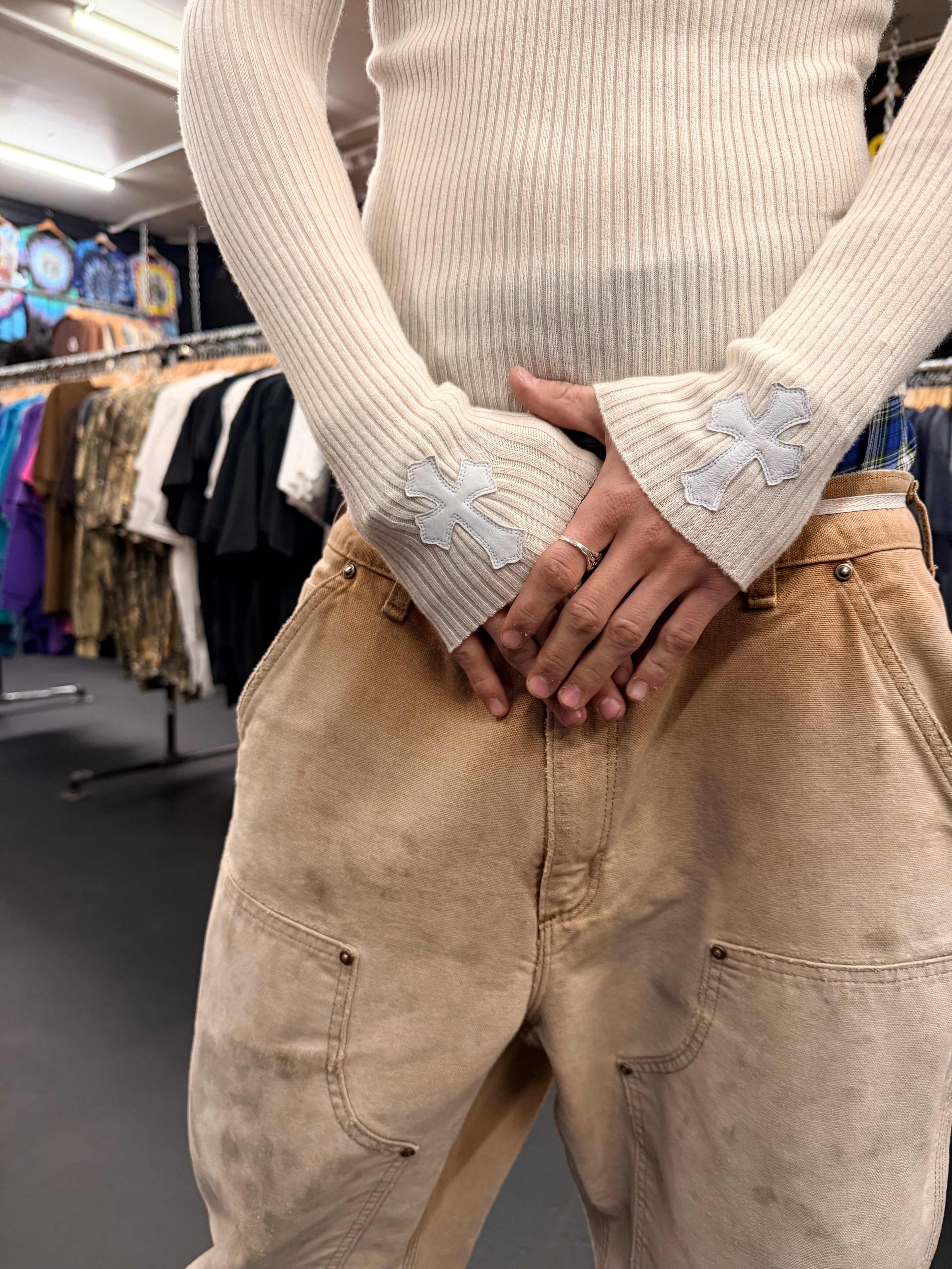 Chrome Hearts Cashmere Turtleneck LongSleeve