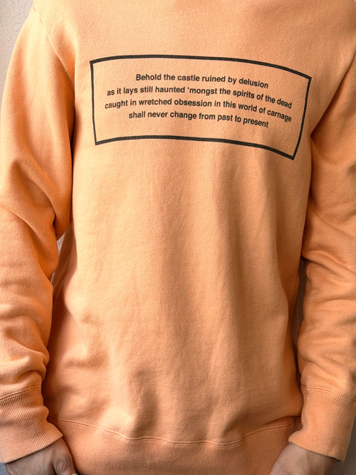 Acne Studios poem Crewneck