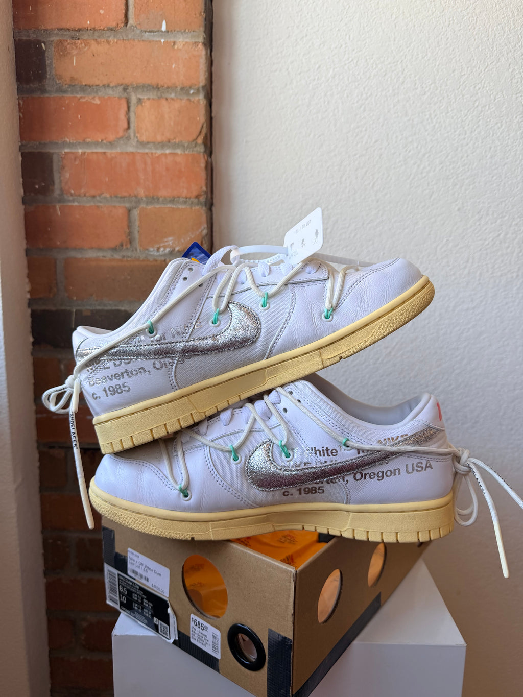 Nike Dunk Off White Lot 01