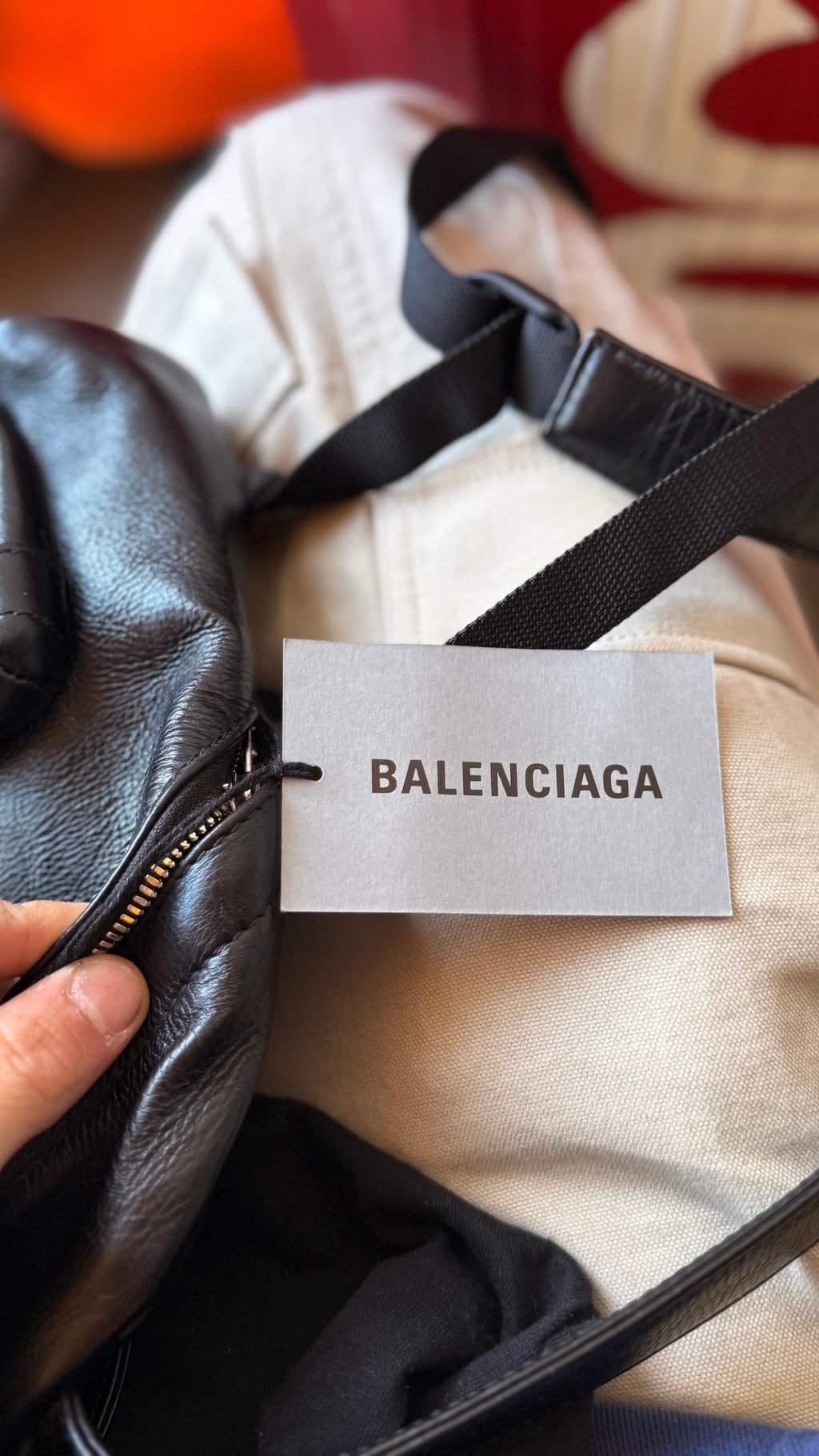 Balenciaga B Logo Mini BackPack