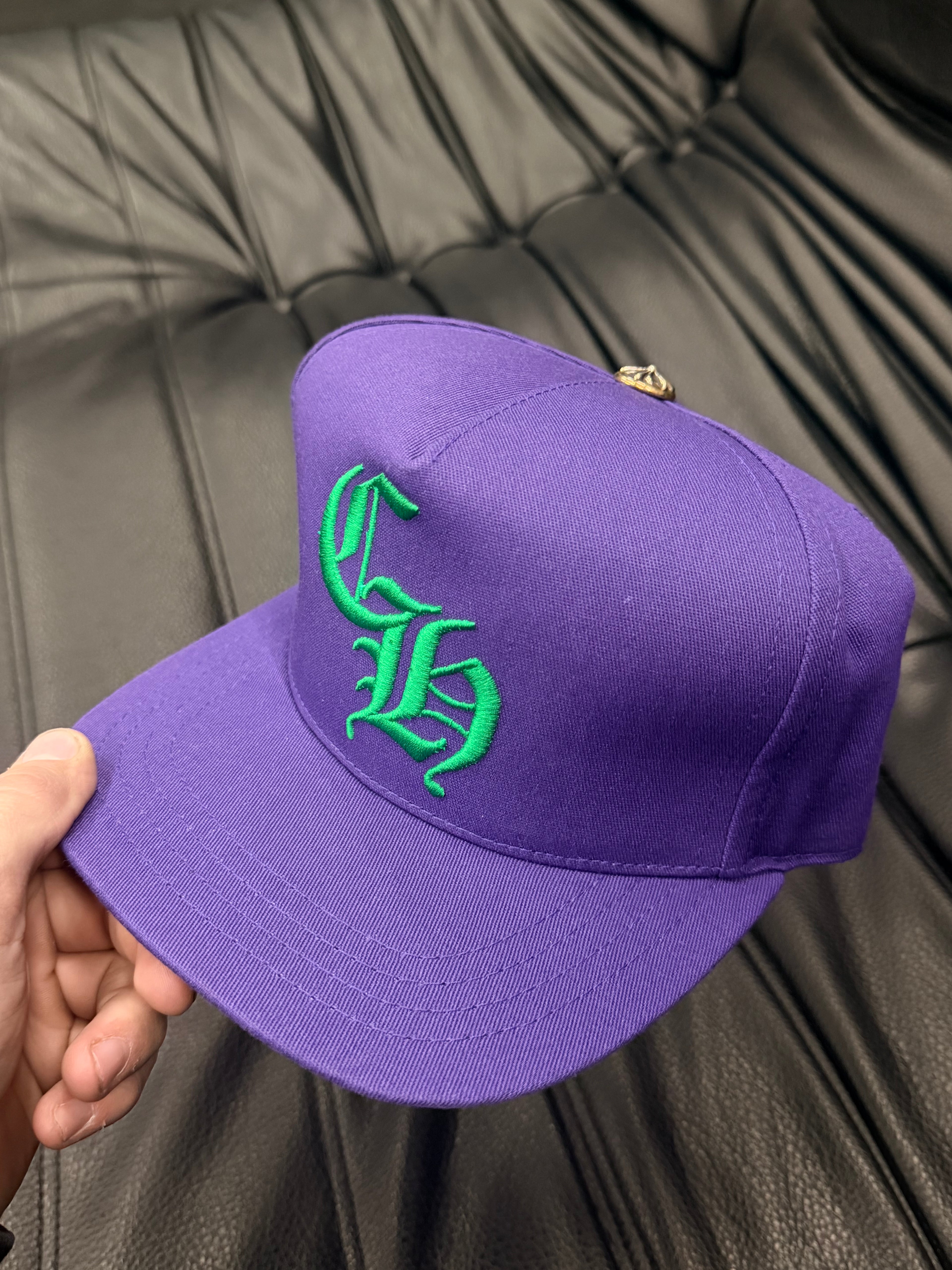 Chrome Hearts CH Logo Baseball Hat